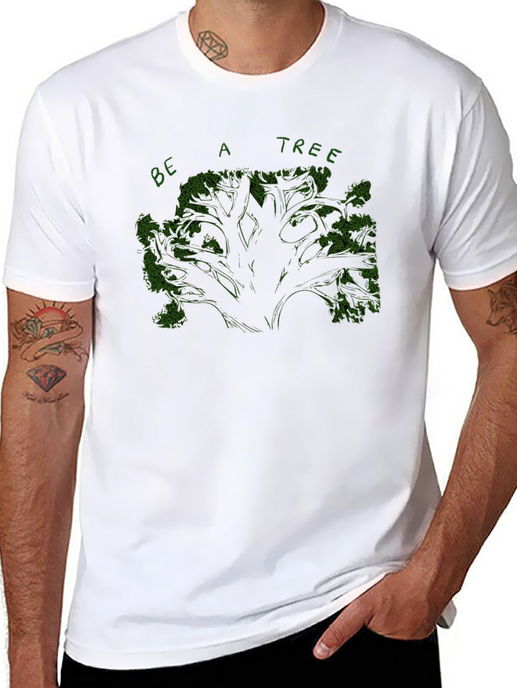 Be a Tree - Black Graphic Tee