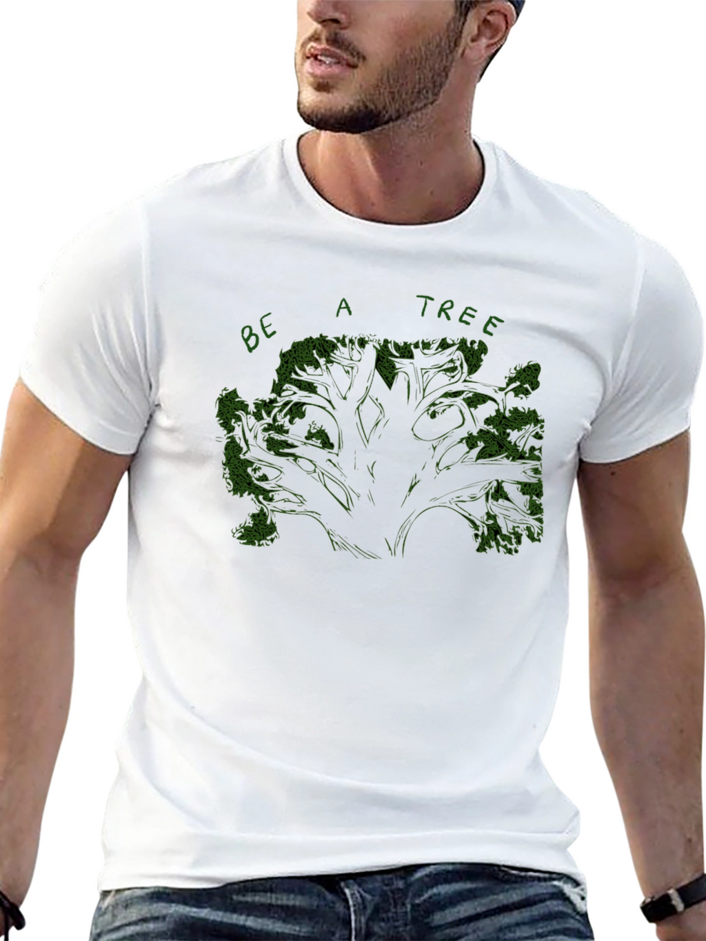 Be a Tree - Black Graphic Tee