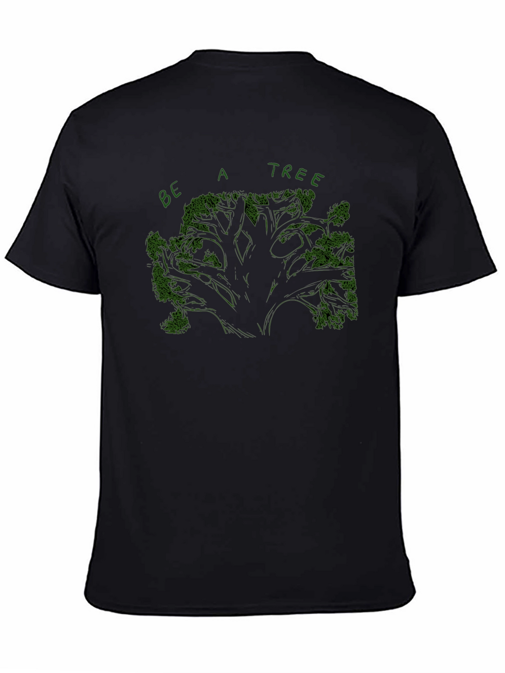 Be a Tree - Black Graphic Tee
