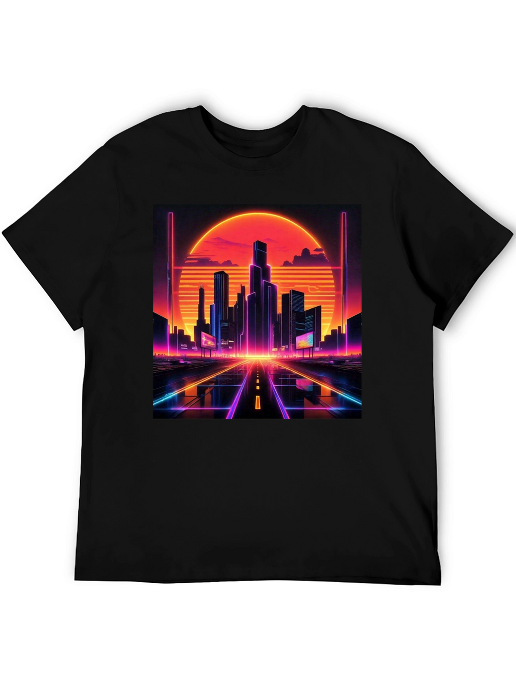 Retro Cityscape T-Shirt