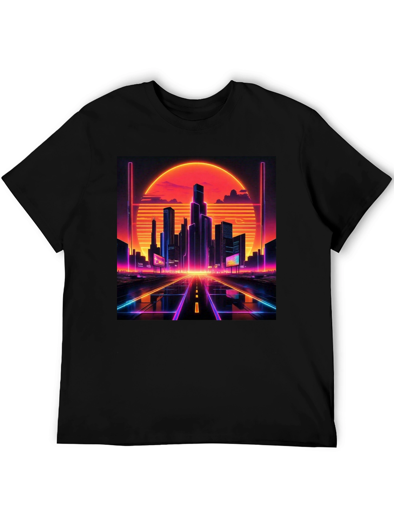 Retro Cityscape T-Shirt
