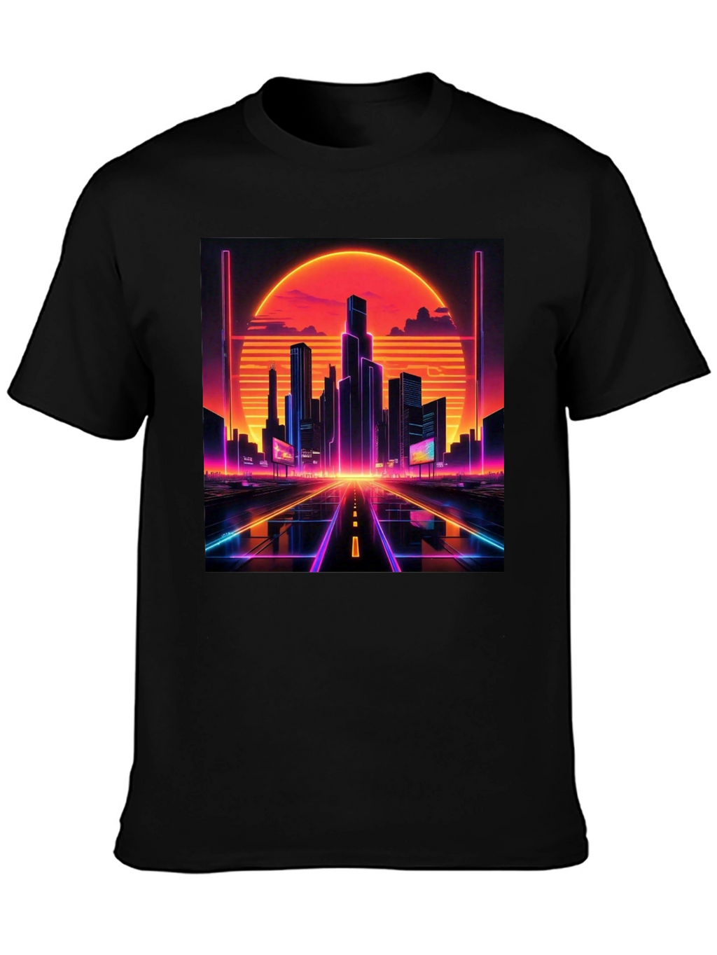 Retro Cityscape T-Shirt