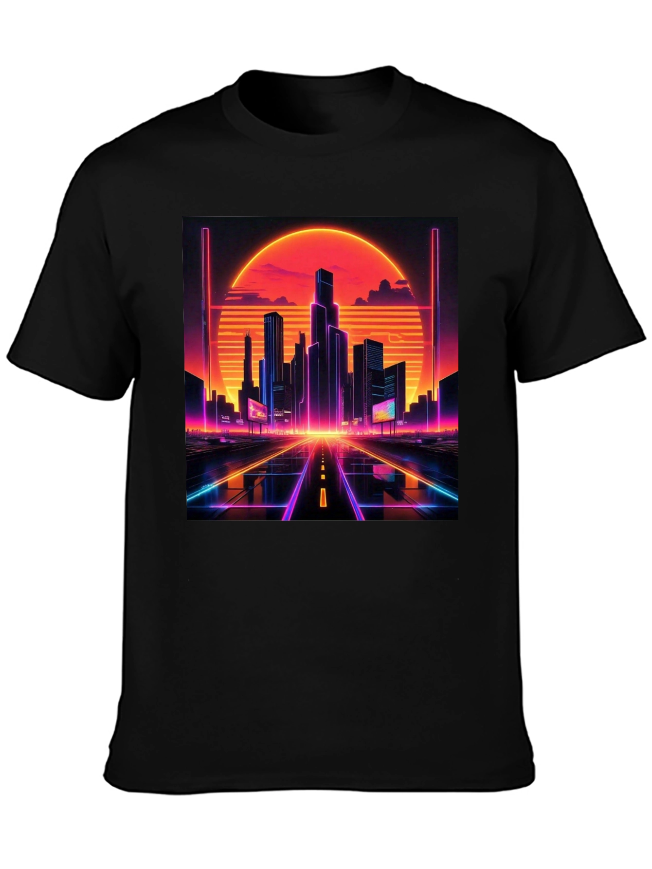 Retro Cityscape T-Shirt