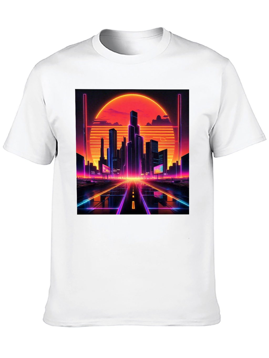 Retro Cityscape T-Shirt