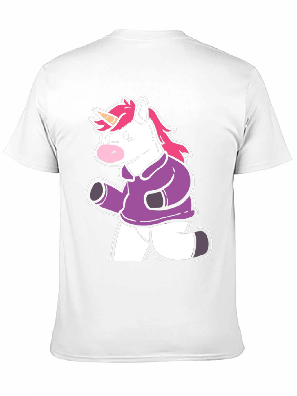 Running Unicorn Graphic Tee - Black