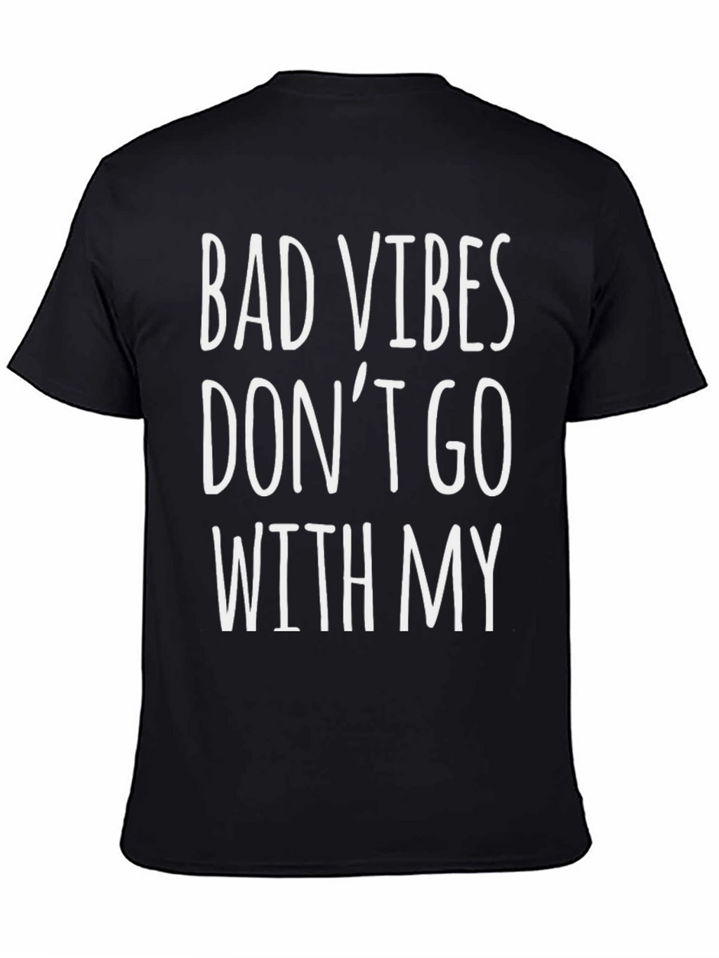 Bad Vibes T-Shirt - Black Graphic Tee