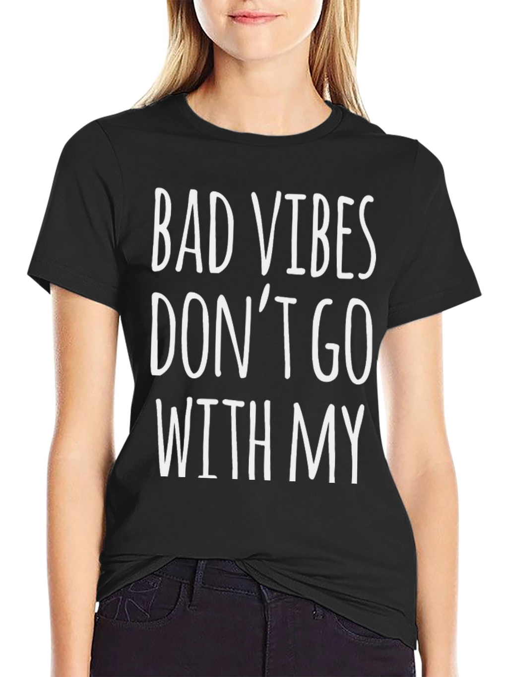 Bad Vibes T-Shirt - Black Graphic Tee