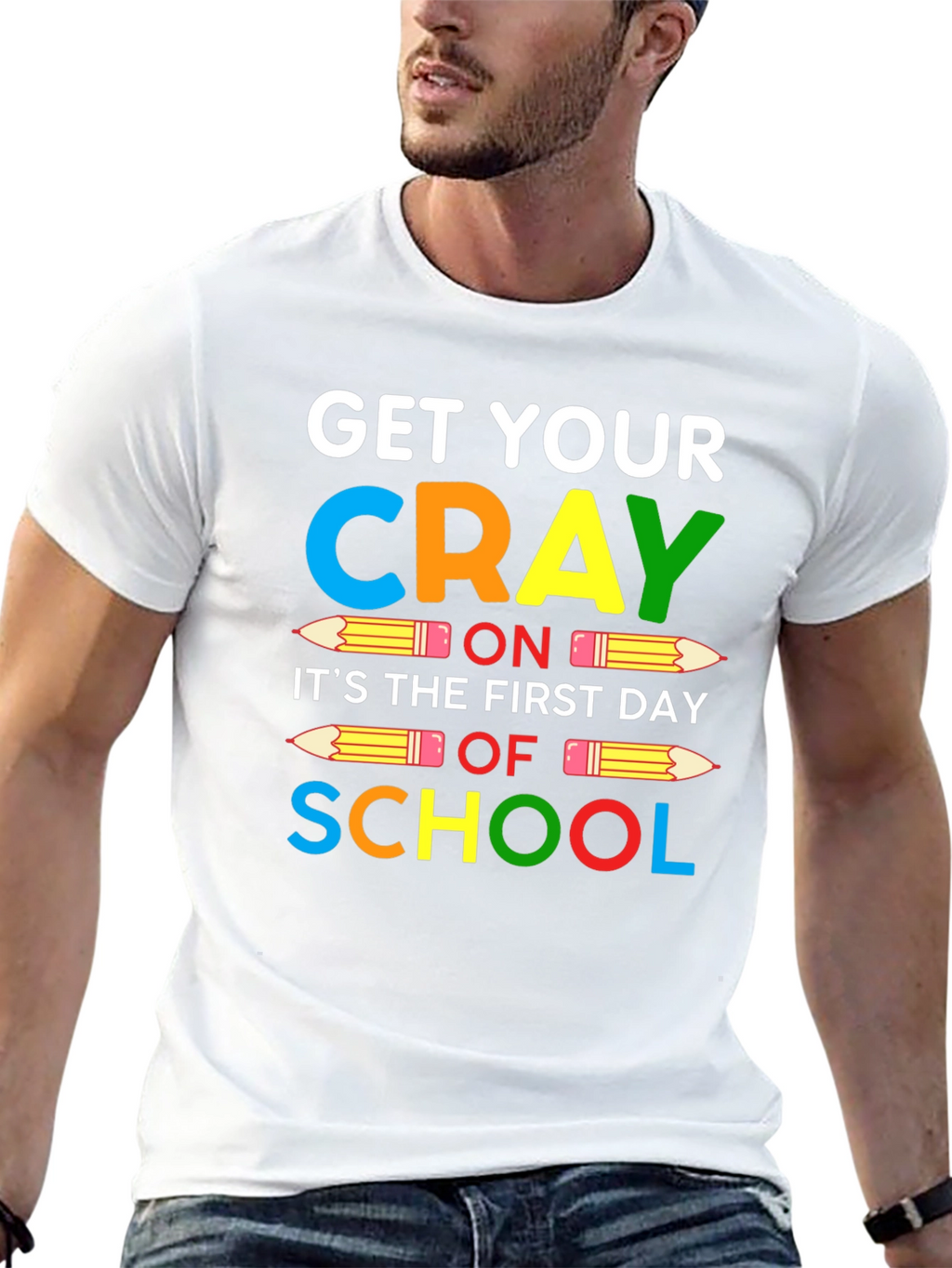 Get Your Crayon On T-Shirt: Back to School