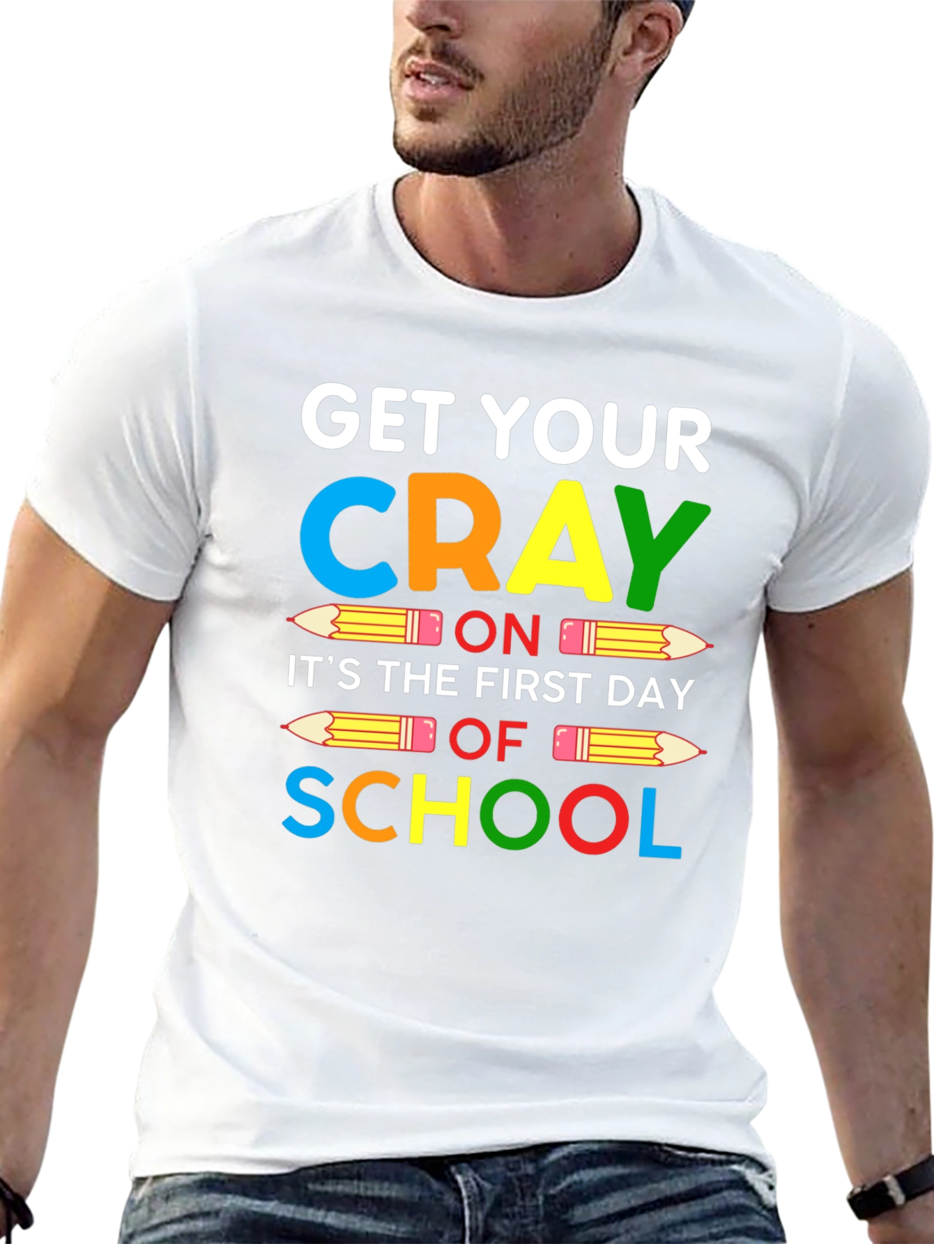 Get Your Crayon On T-Shirt: Back to School