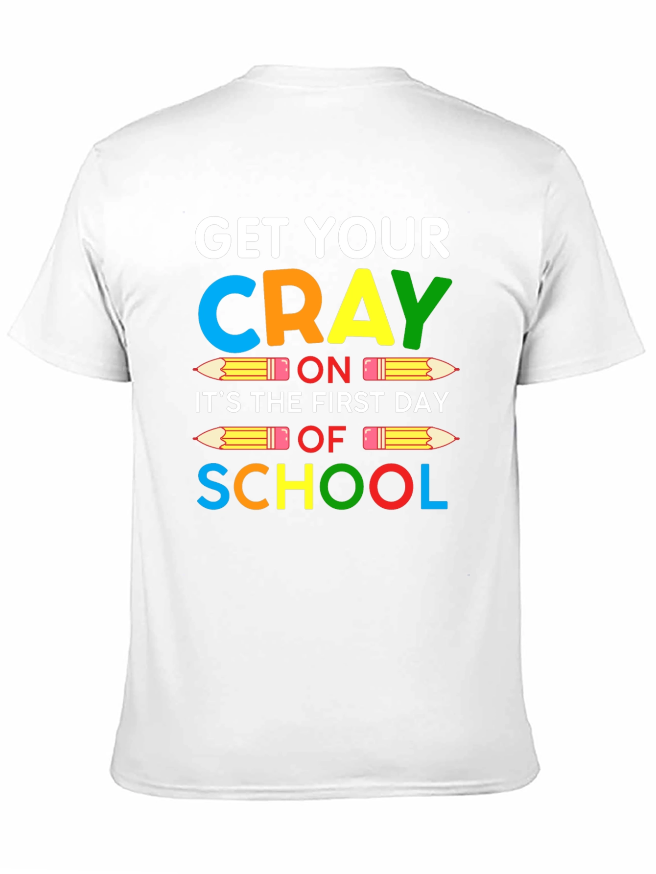 Get Your Crayon On T-Shirt: Back to School