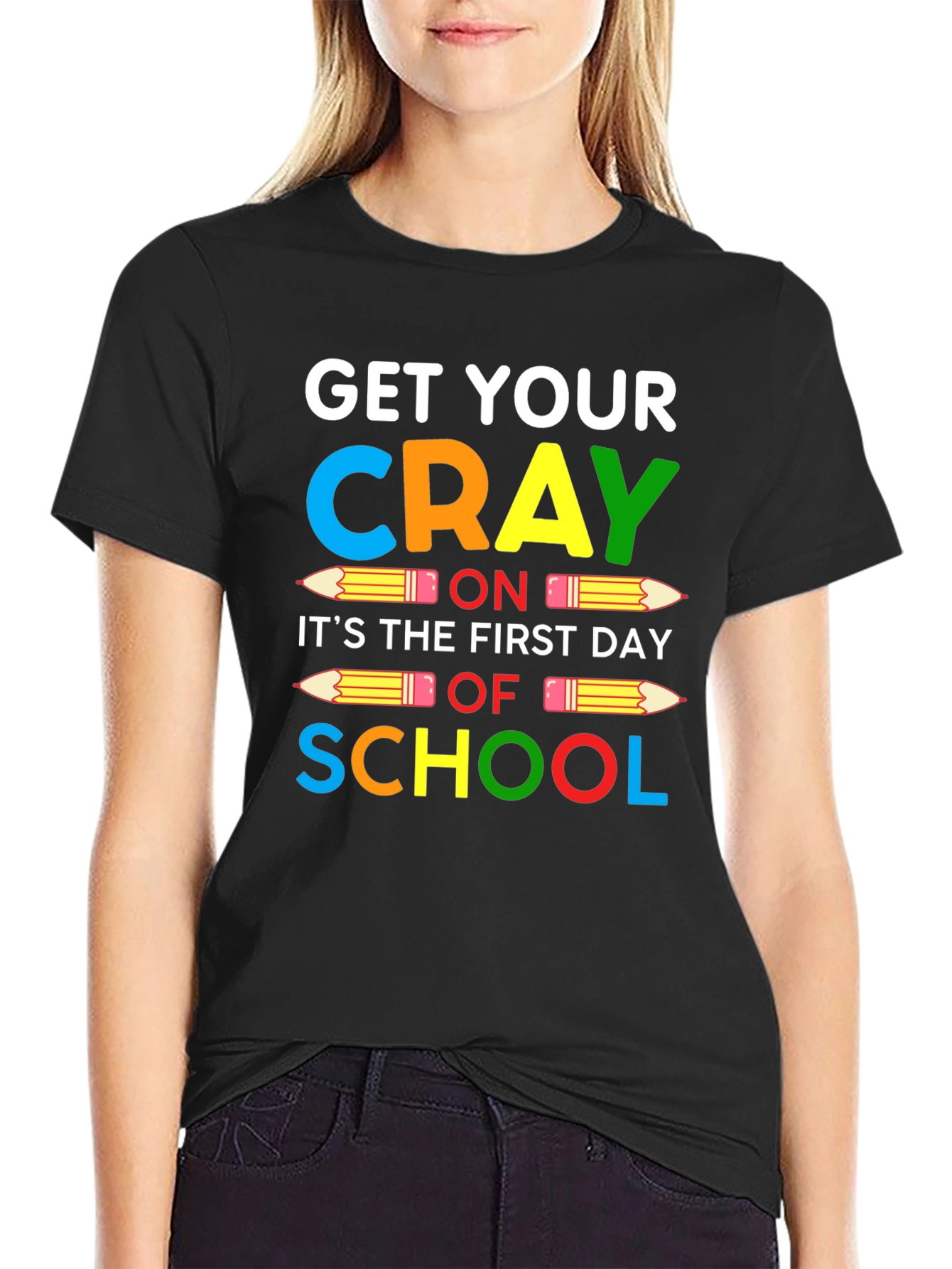 Get Your Crayon On T-Shirt: Back to School