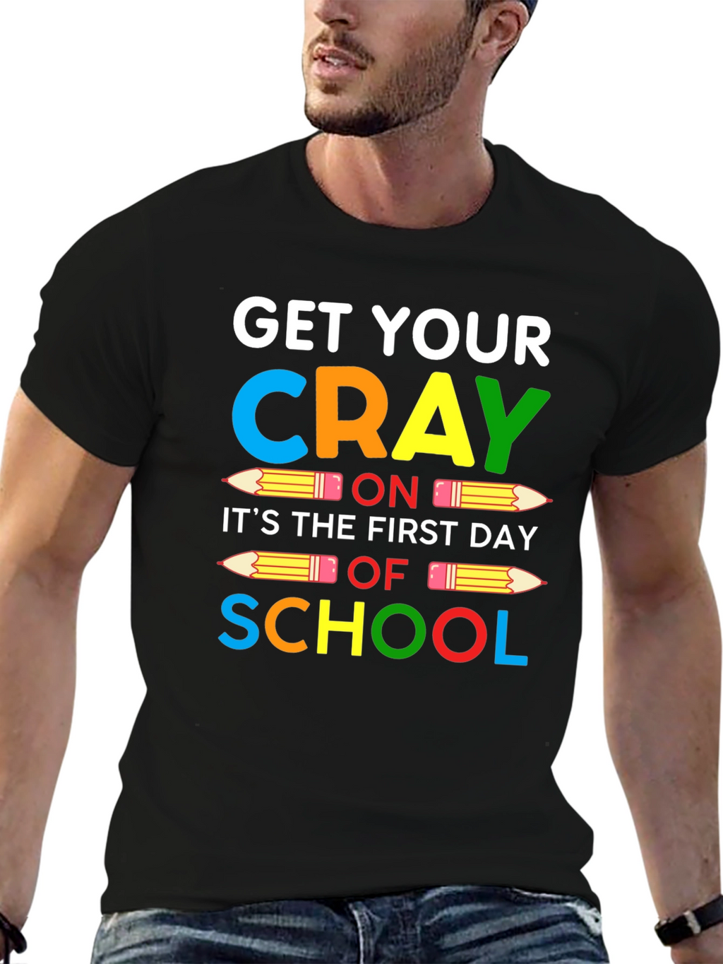 Get Your Crayon On T-Shirt: Back to School