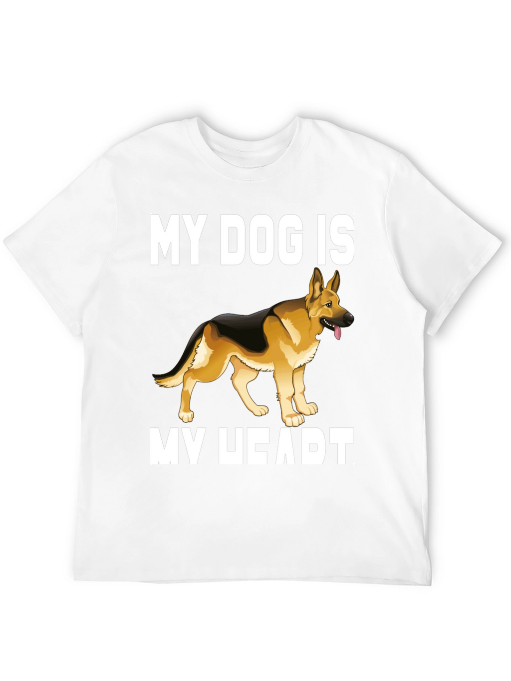 Dog Lover T-Shirt - My Dog Is My Heart