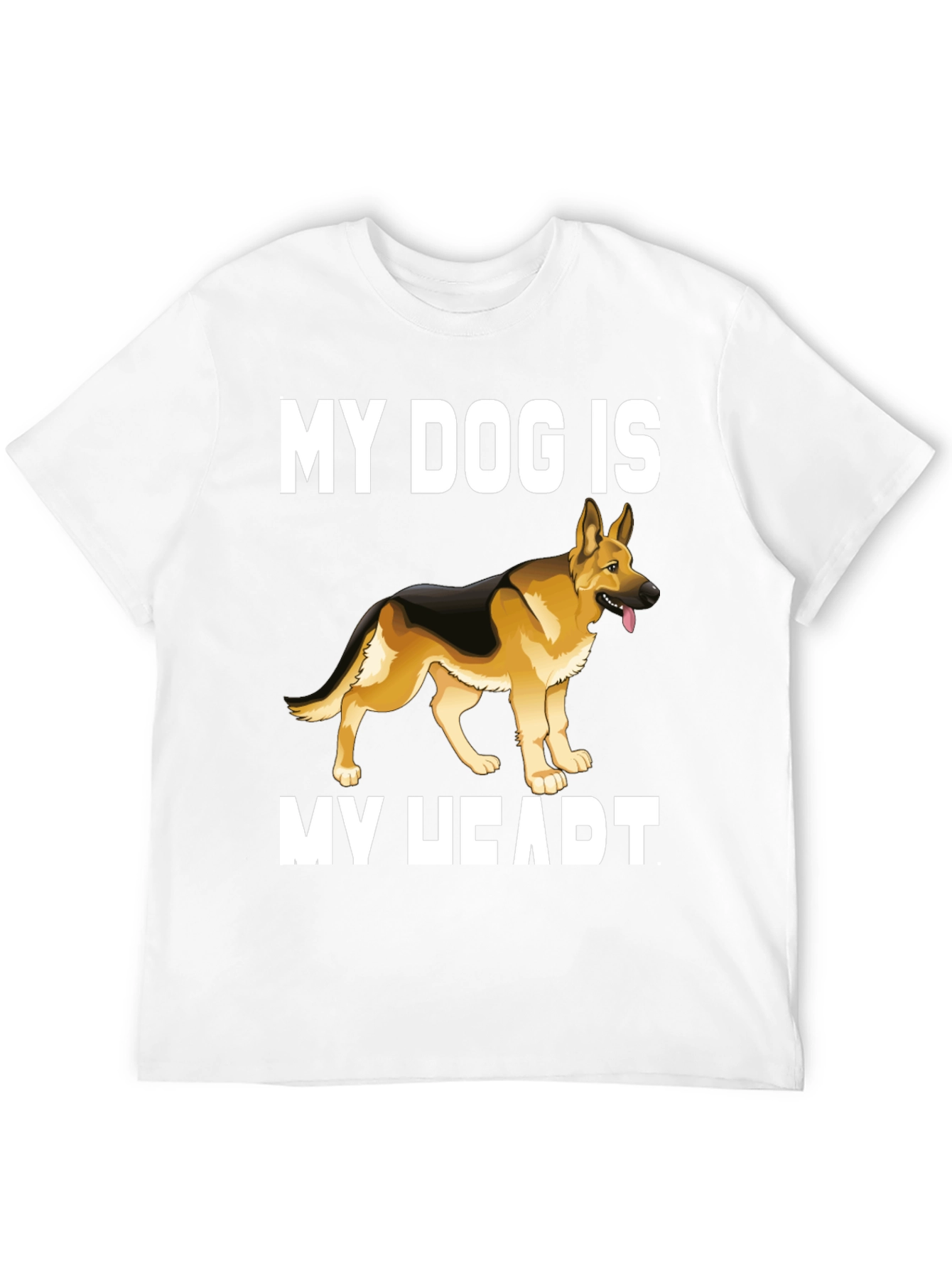 Dog Lover T-Shirt - My Dog Is My Heart