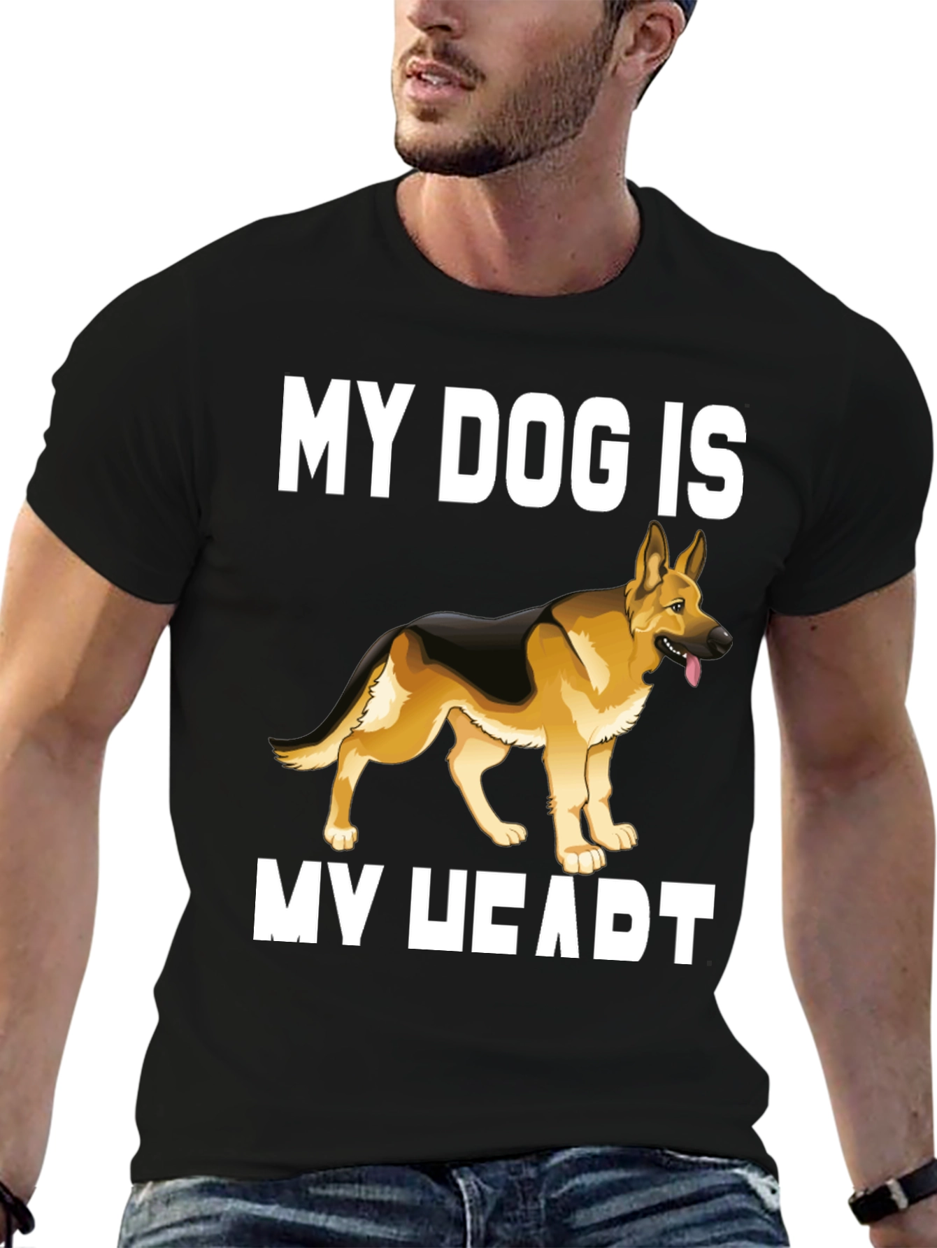 Dog Lover T-Shirt - My Dog Is My Heart