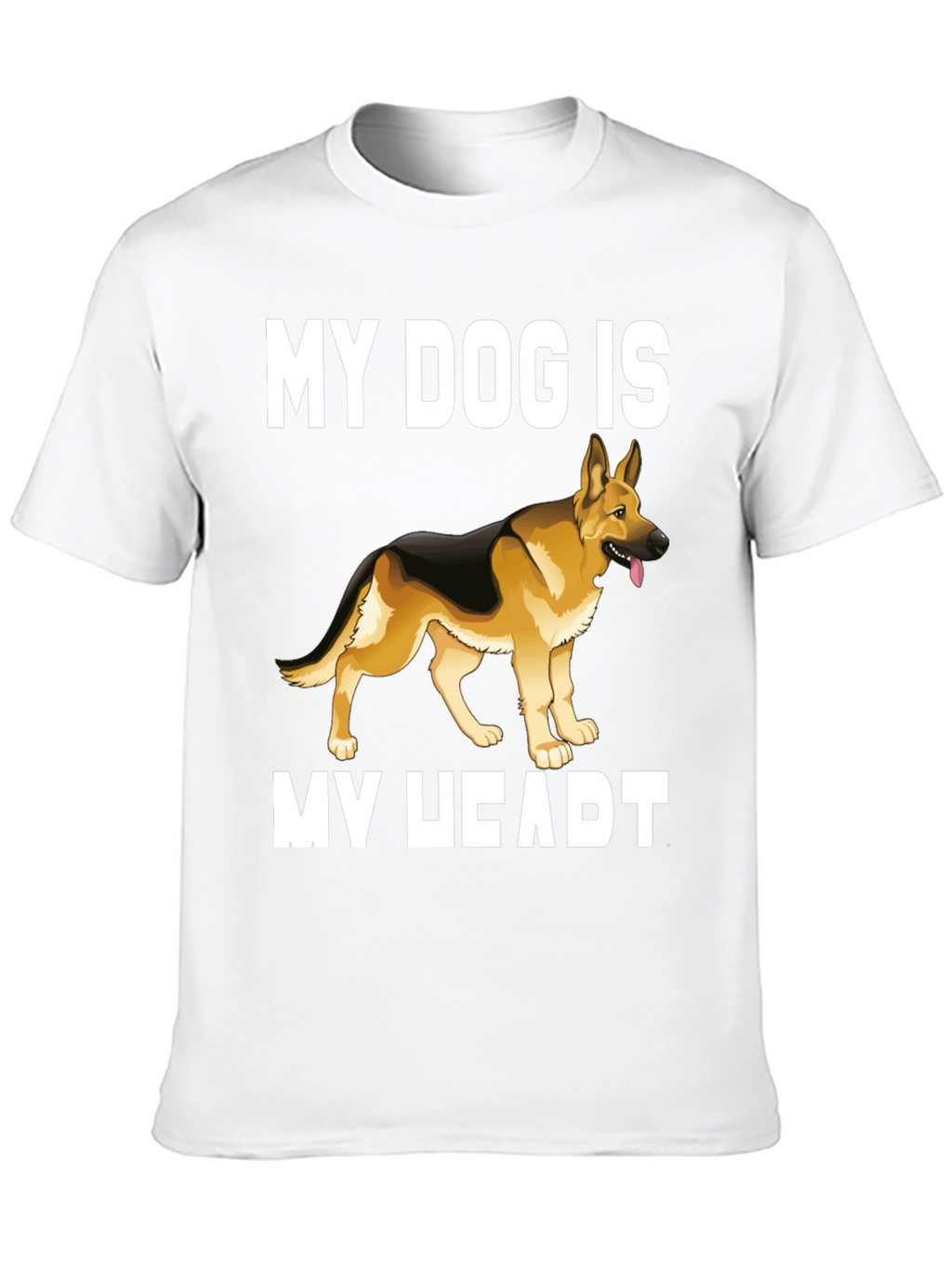 Dog Lover T-Shirt - My Dog Is My Heart