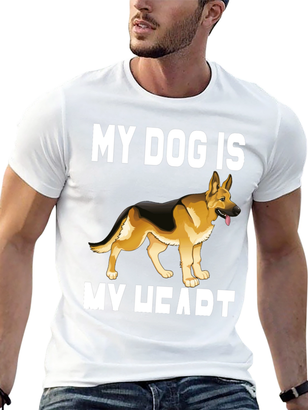 Dog Lover T-Shirt - My Dog Is My Heart