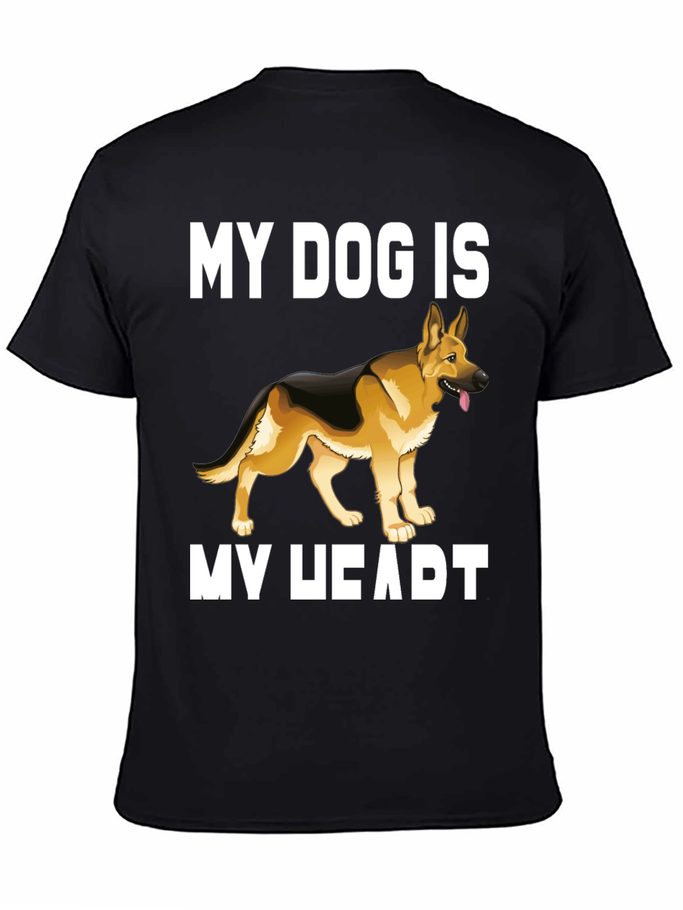 Dog Lover T-Shirt - My Dog Is My Heart