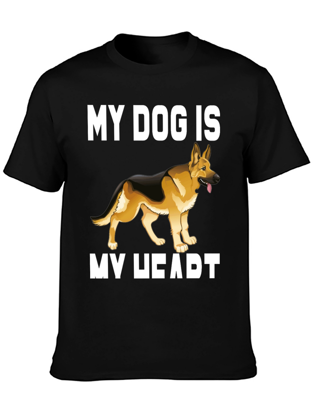 Dog Lover T-Shirt - My Dog Is My Heart