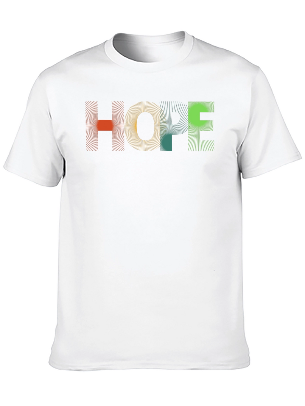 HOPE Graphic Tee - Modern Abstract Design Unisex Fit