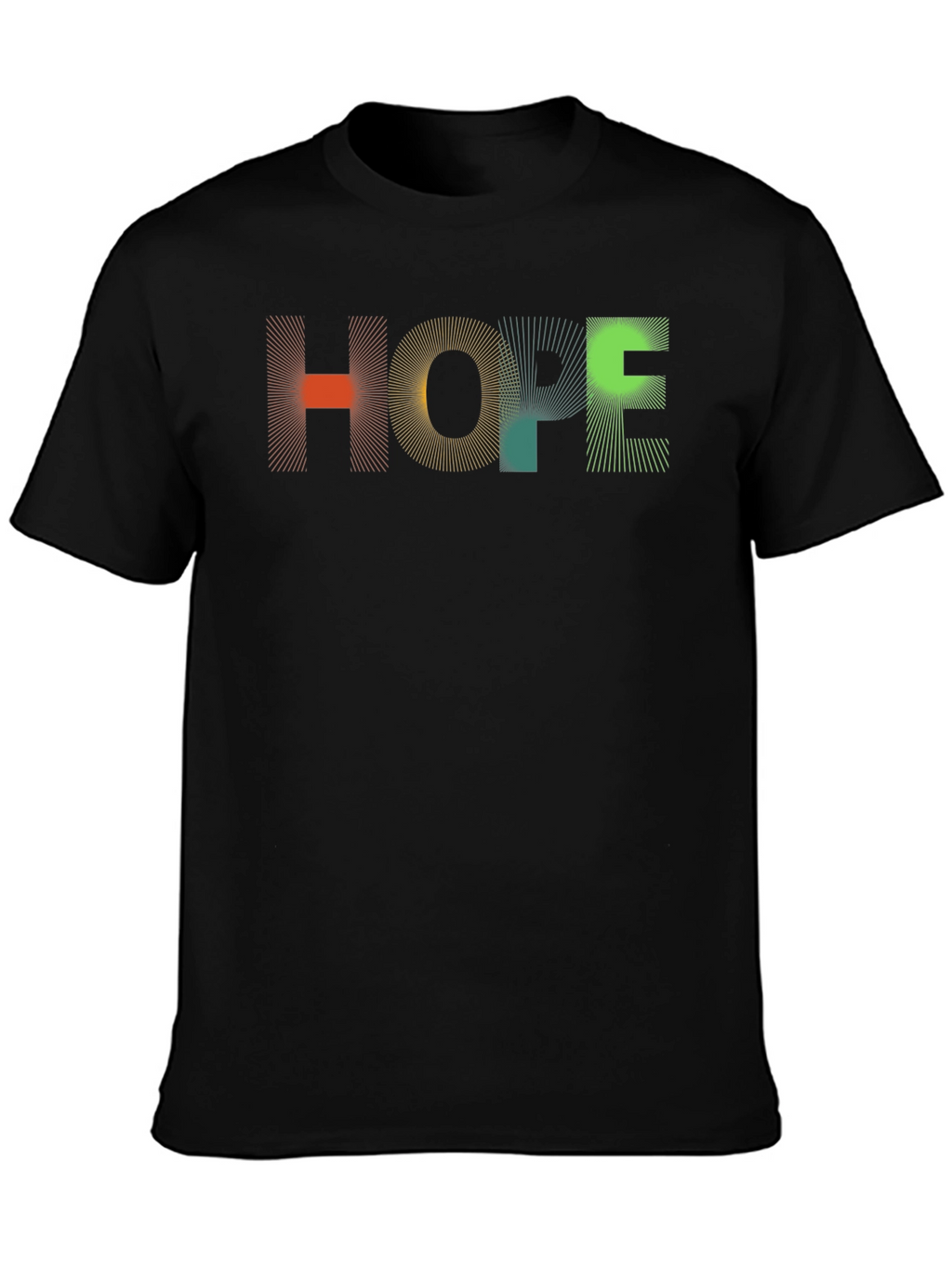 HOPE Graphic Tee - Modern Abstract Design Unisex Fit