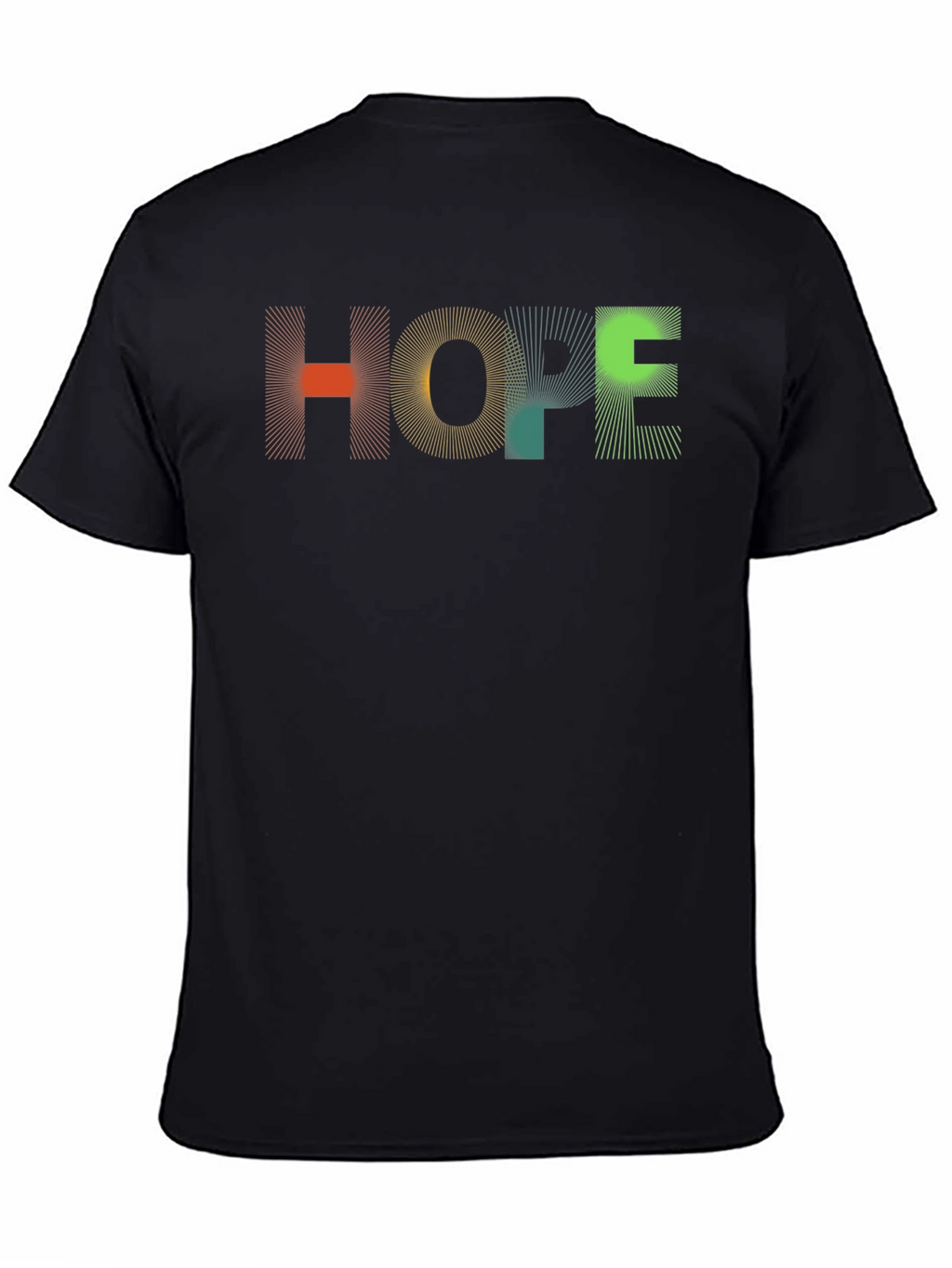 HOPE Graphic Tee - Modern Abstract Design Unisex Fit