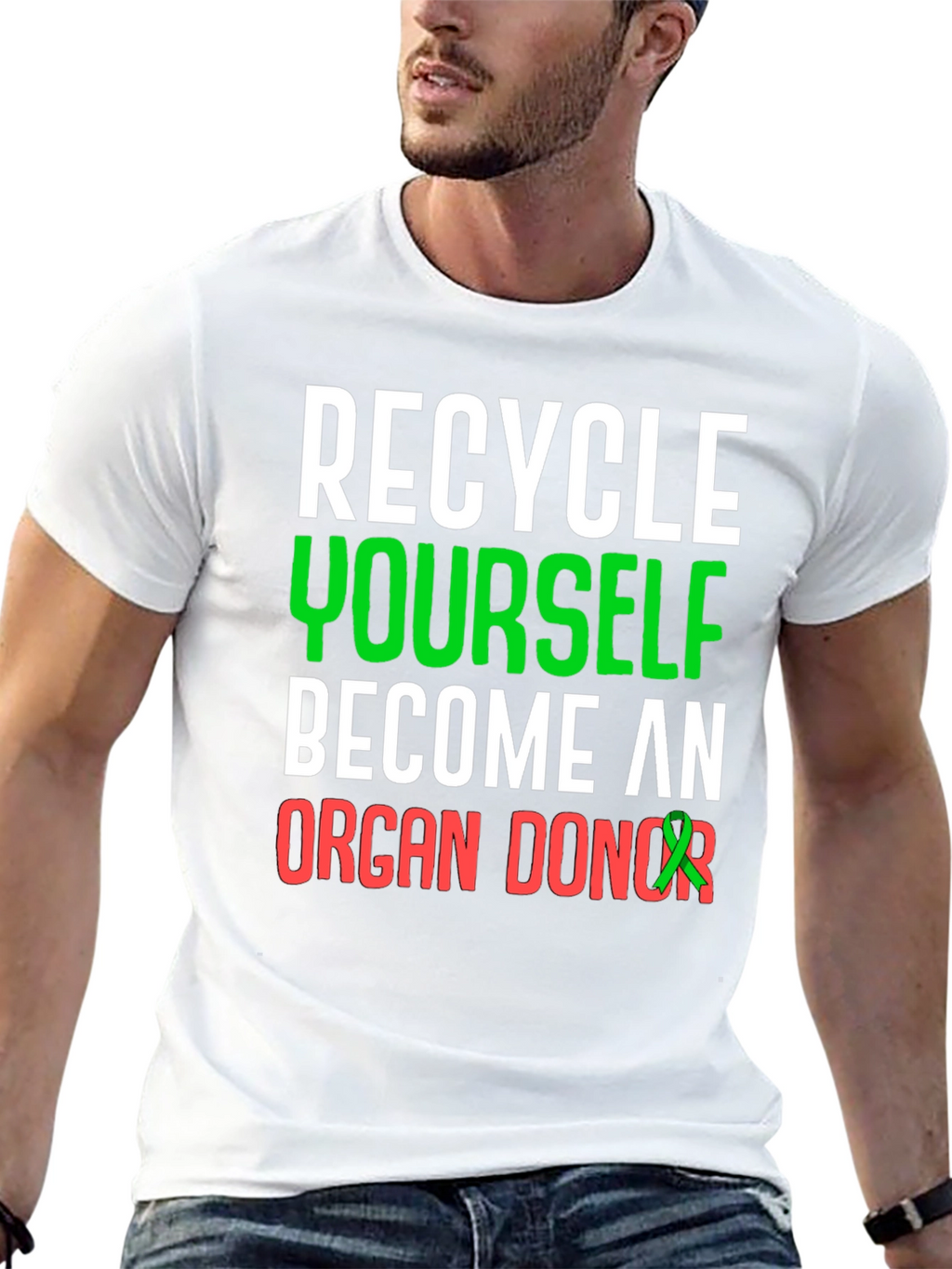 Recycle Yourself Organ Donor T-Shirt