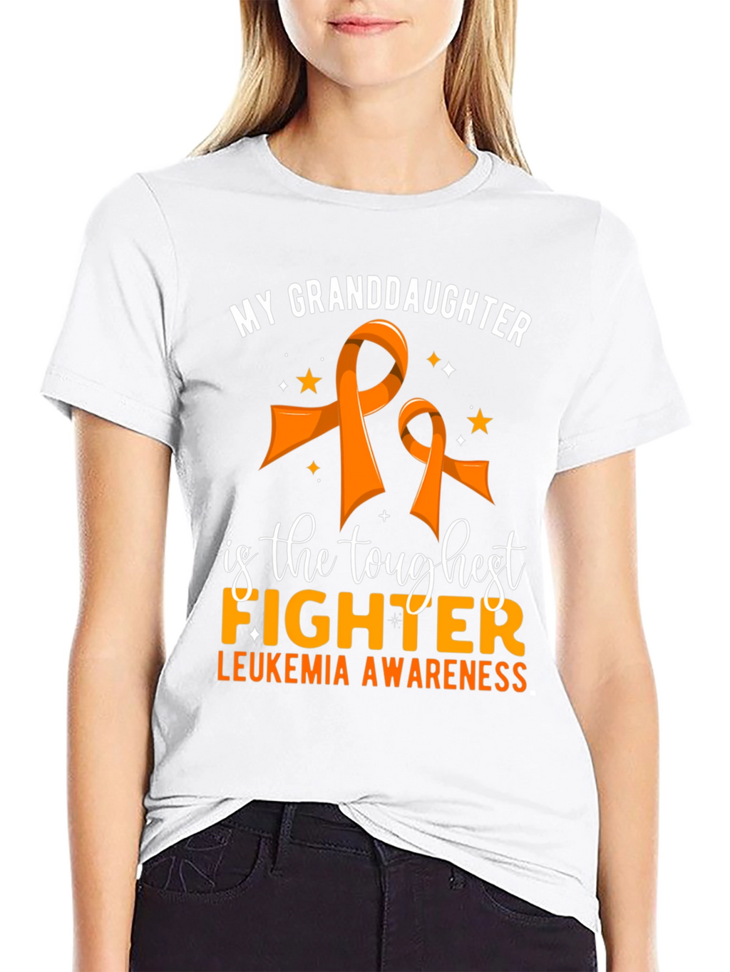 My Granddaughter: Leukemia Awareness T-Shirt