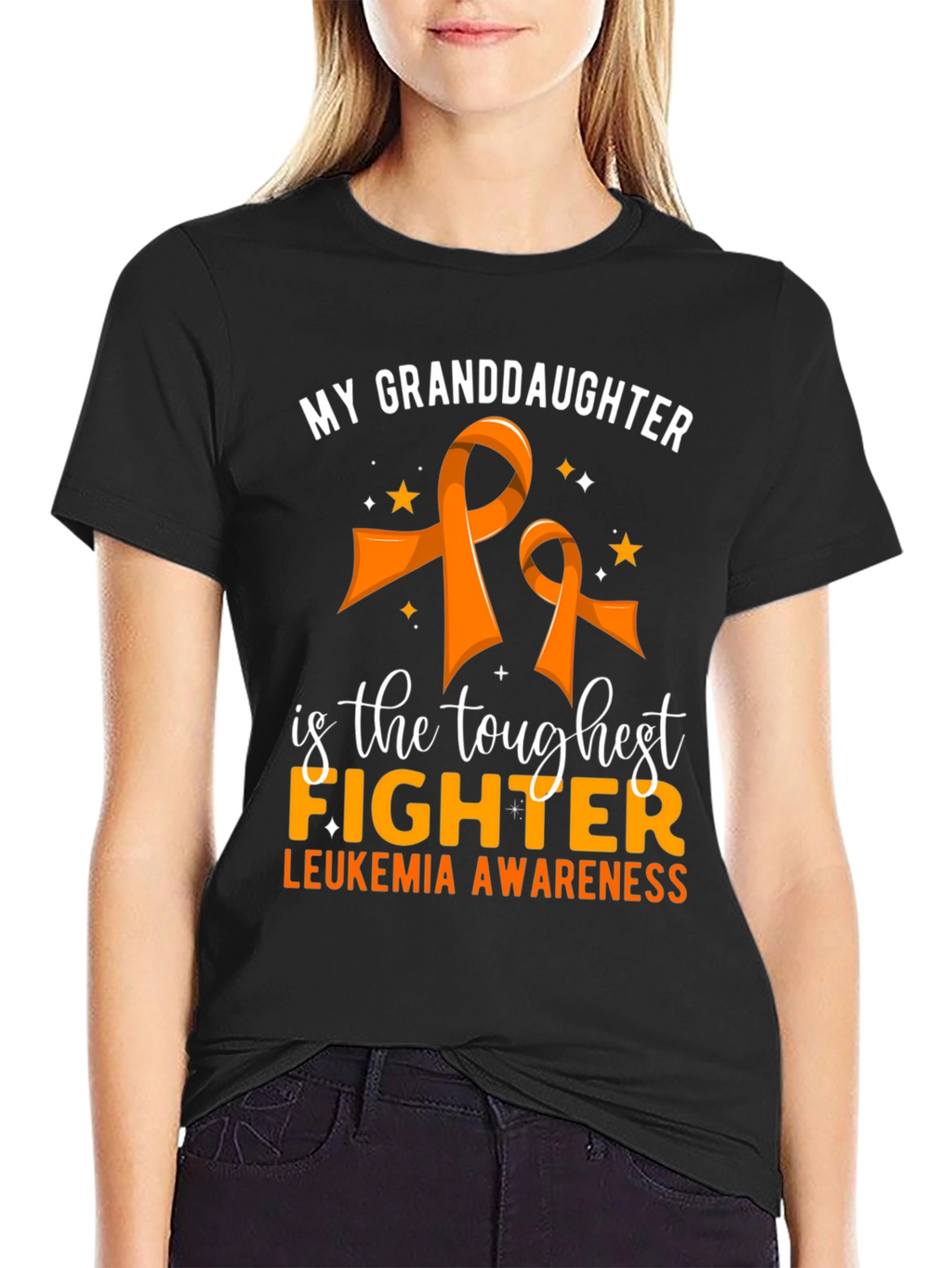 My Granddaughter: Leukemia Awareness T-Shirt