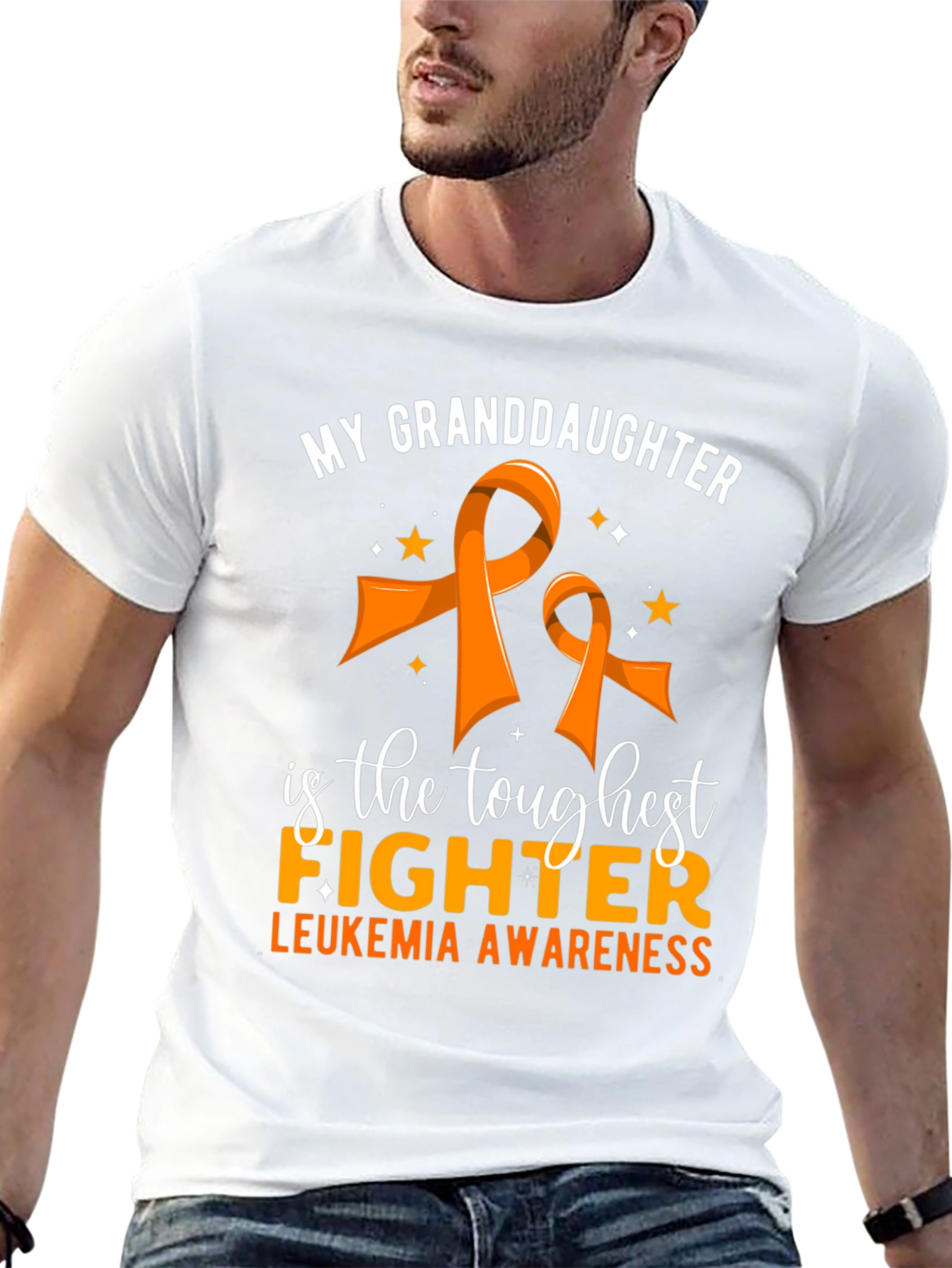 My Granddaughter: Leukemia Awareness T-Shirt
