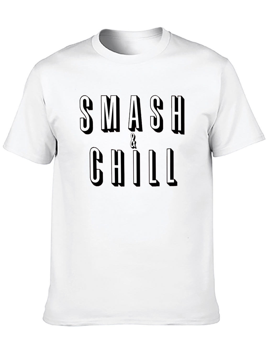 Smash & Chill Graphic Tee - Black