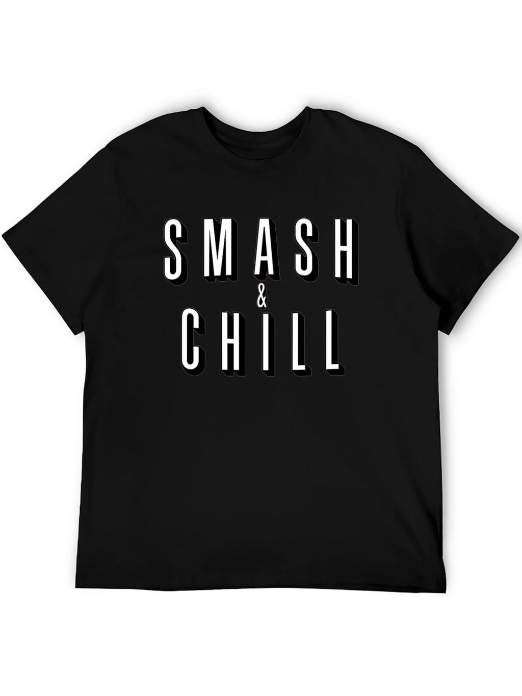 Smash & Chill Graphic Tee - Black