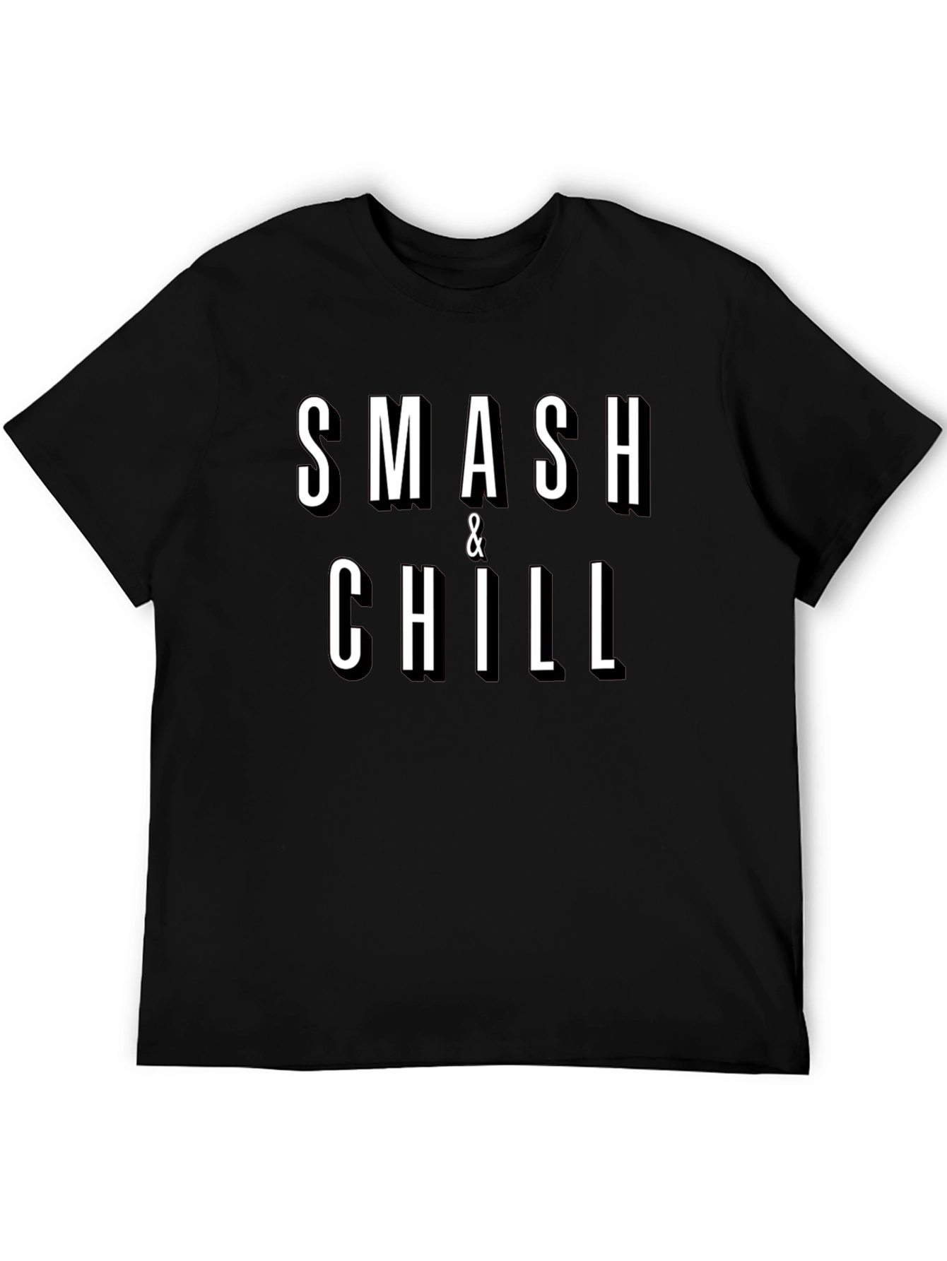 Smash & Chill Graphic Tee - Black