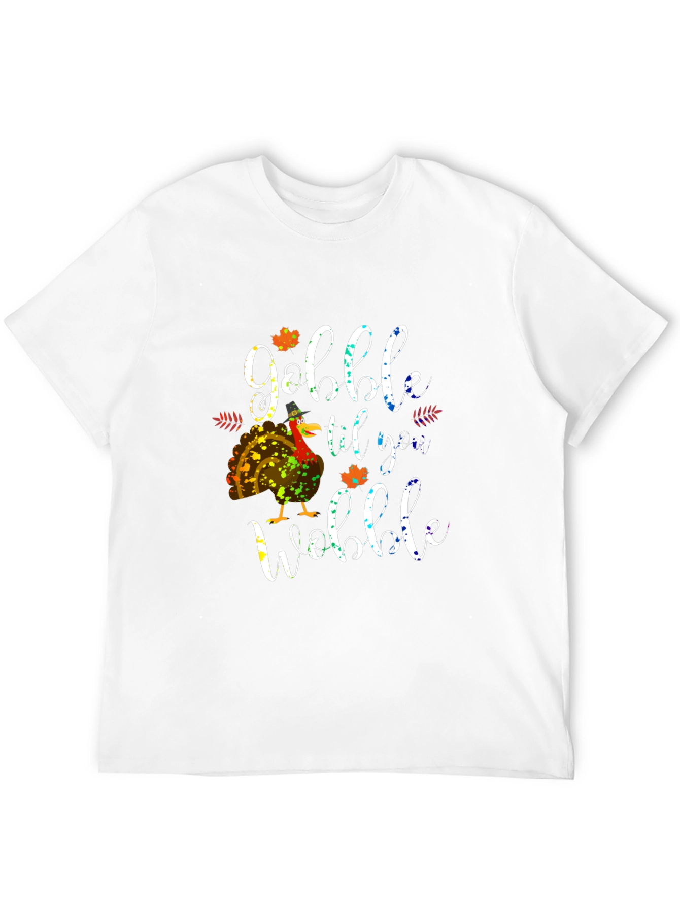 Gobble Til You Wobble Thanksgiving T-Shirt