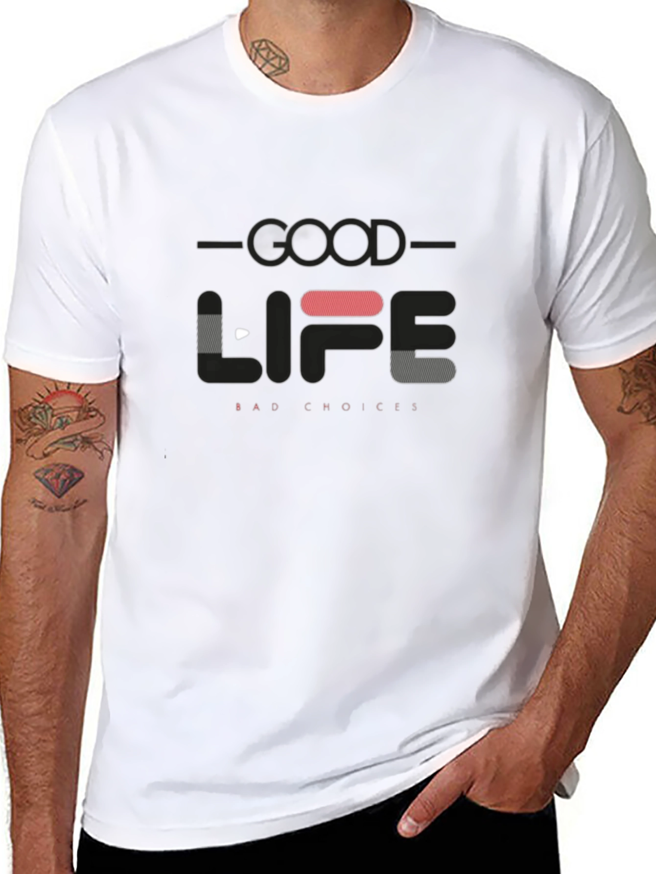 Good Life Bad Choices Graphic T-Shirt