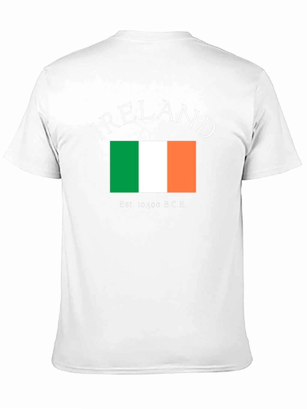 Ireland Flag T-Shirt - Black