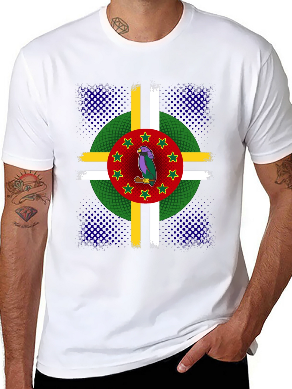 Dominica Flag T-Shirt - Caribbean Pride