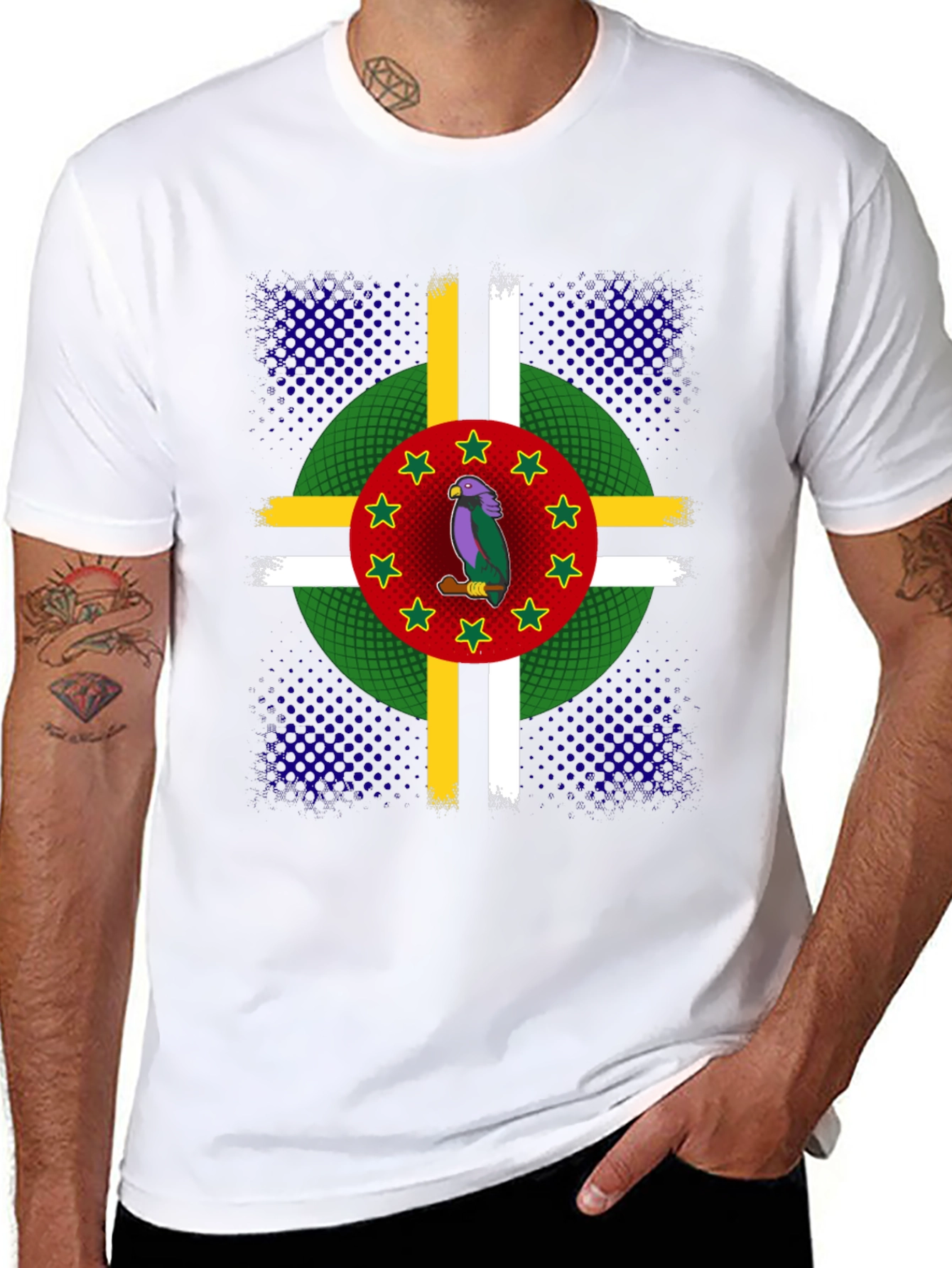 Dominica Flag T-Shirt - Caribbean Pride