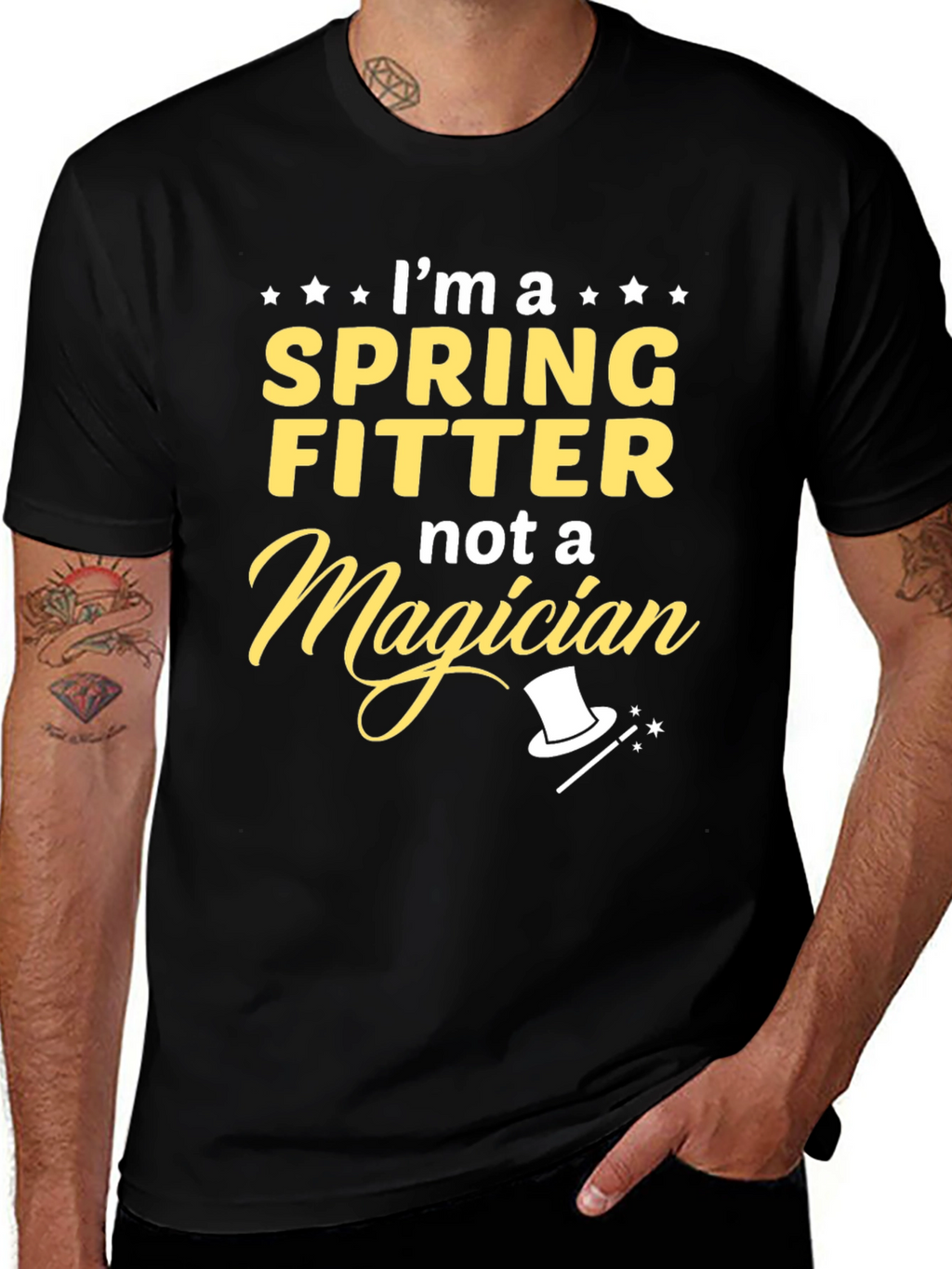 Spring Fitter T-Shirt - Not A Magician
