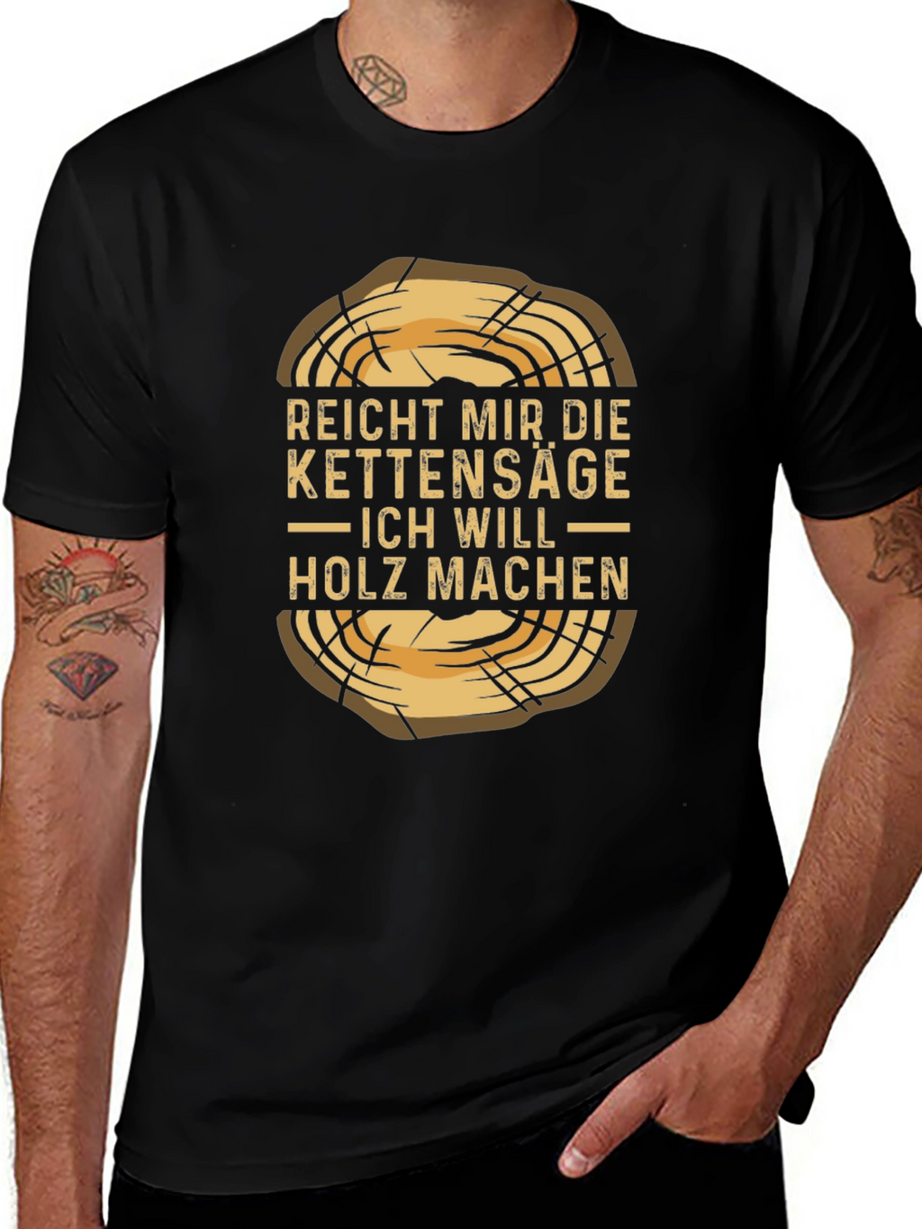 Reicht Mir Chainsaw Graphic Tee