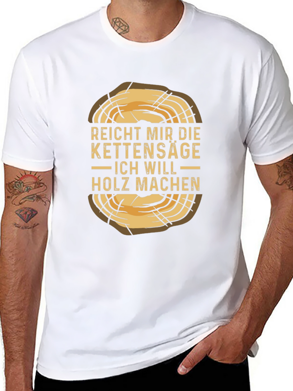 Reicht Mir Chainsaw Graphic Tee