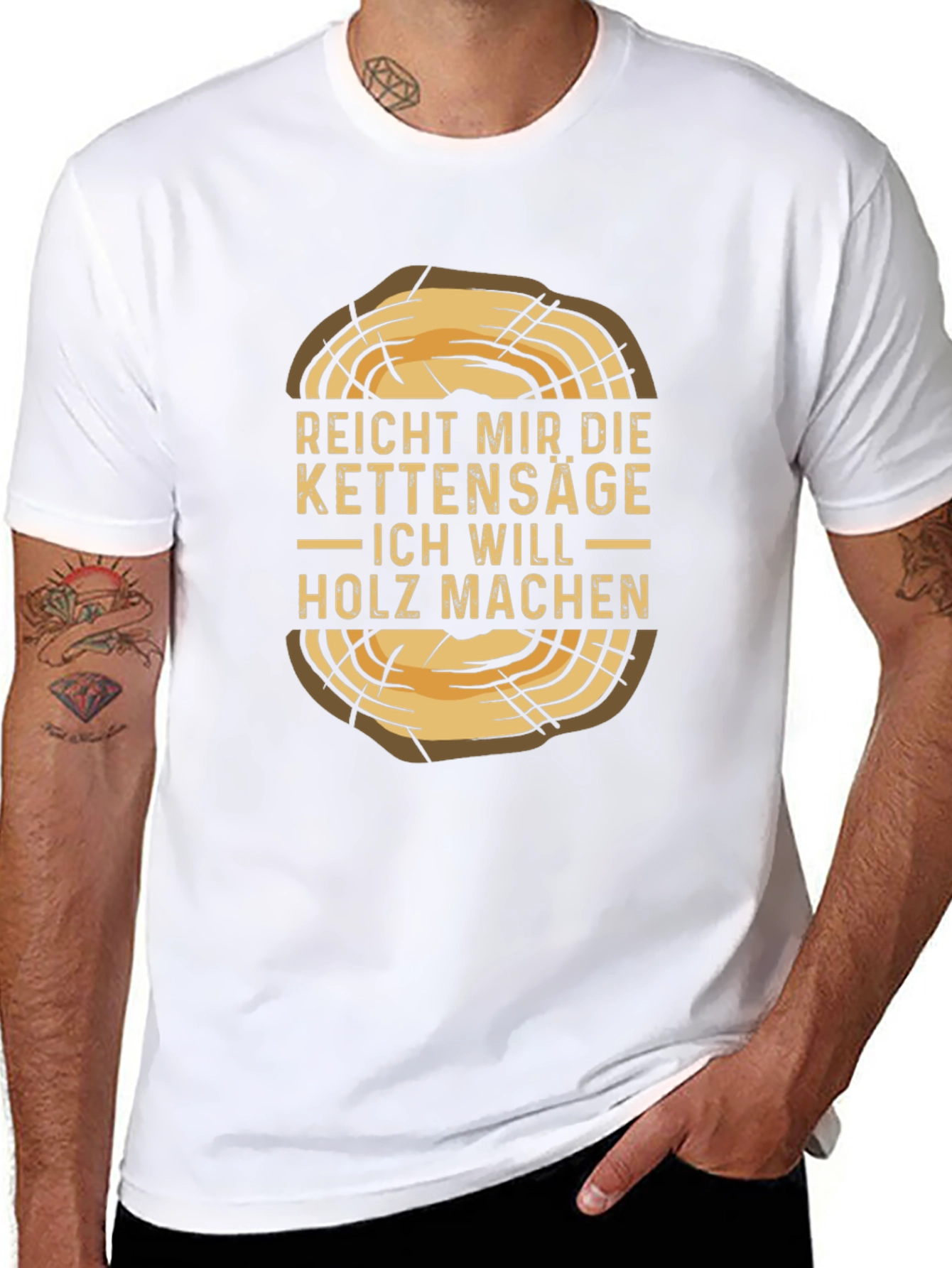 Reicht Mir Chainsaw Graphic Tee