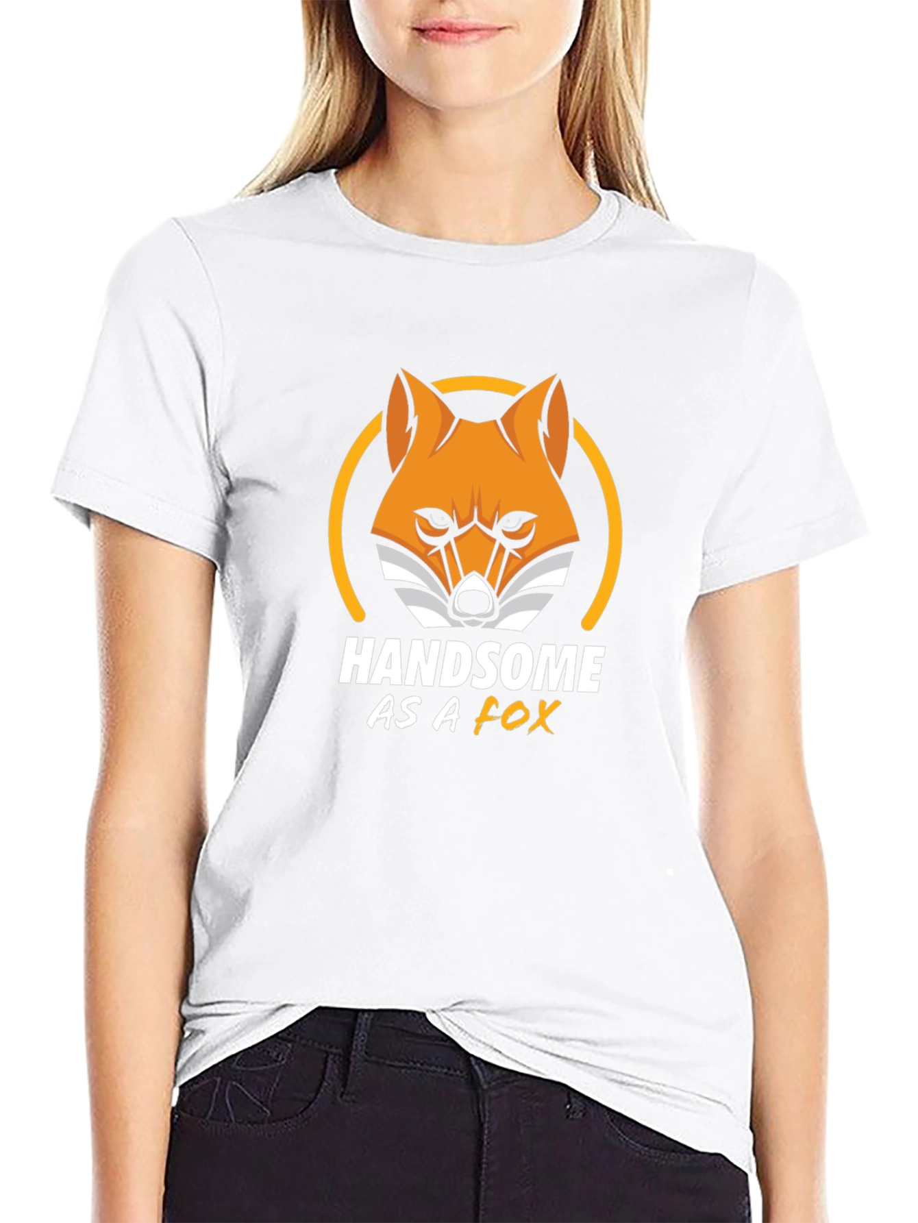 Handsome As A Fox Graphic T-Shirt