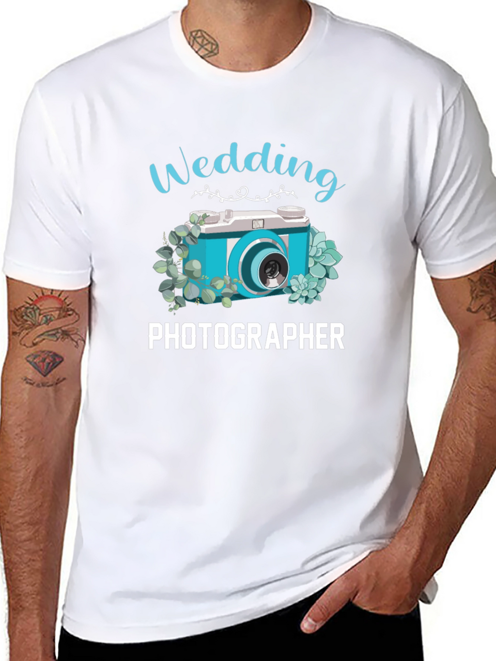 Wedding Photographer Graphic T-Shirt
