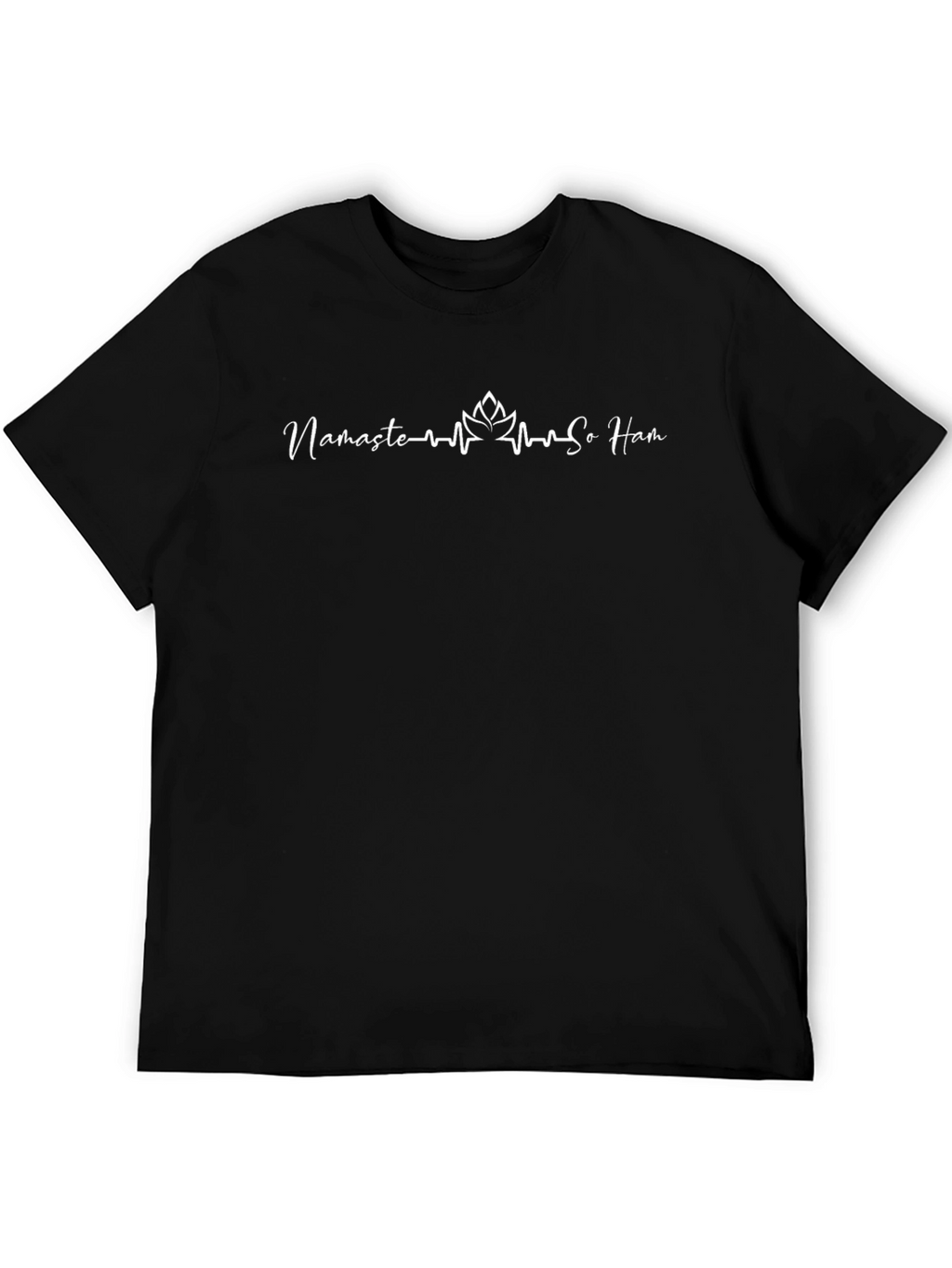 Namaste So Ham Heartbeat T-Shirt - Yoga Inspired