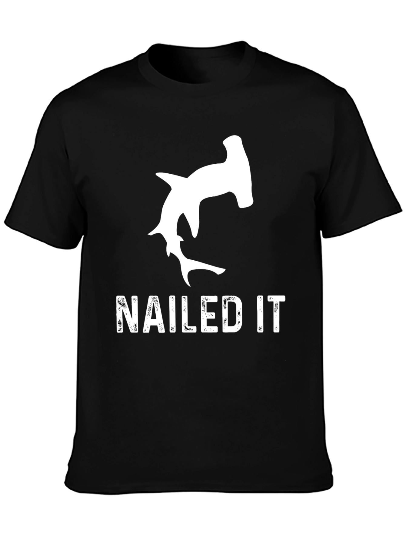 Nailed It Hammerhead Shark Graphic Tee