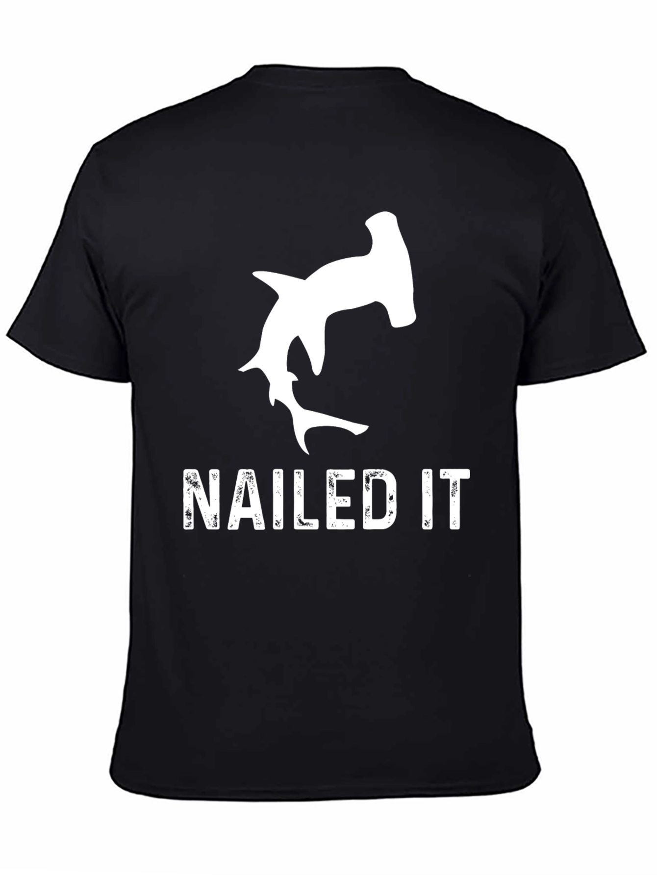 Nailed It Hammerhead Shark Graphic Tee