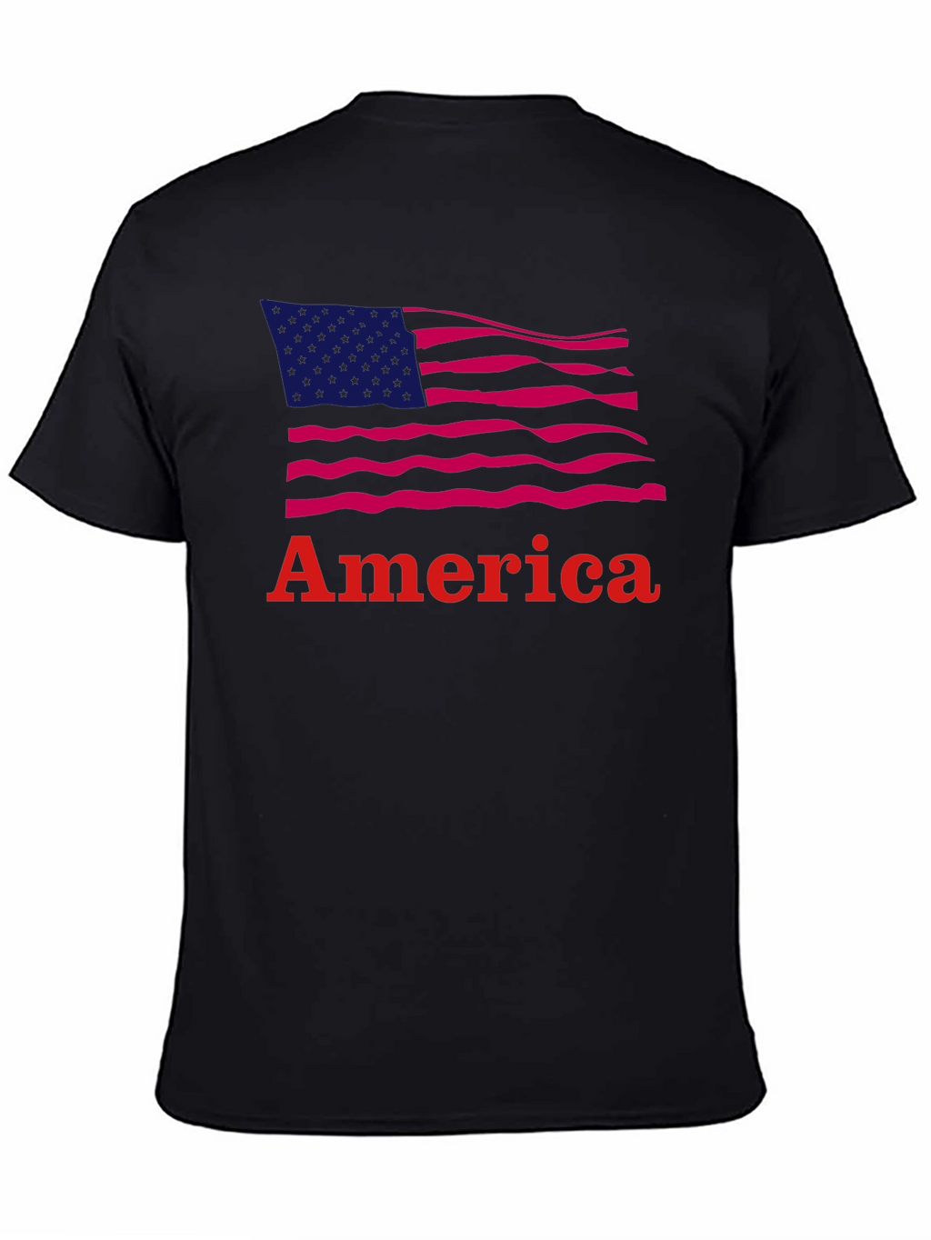 USA Flag Graphic T-Shirt - Patriotic American Pride Tee