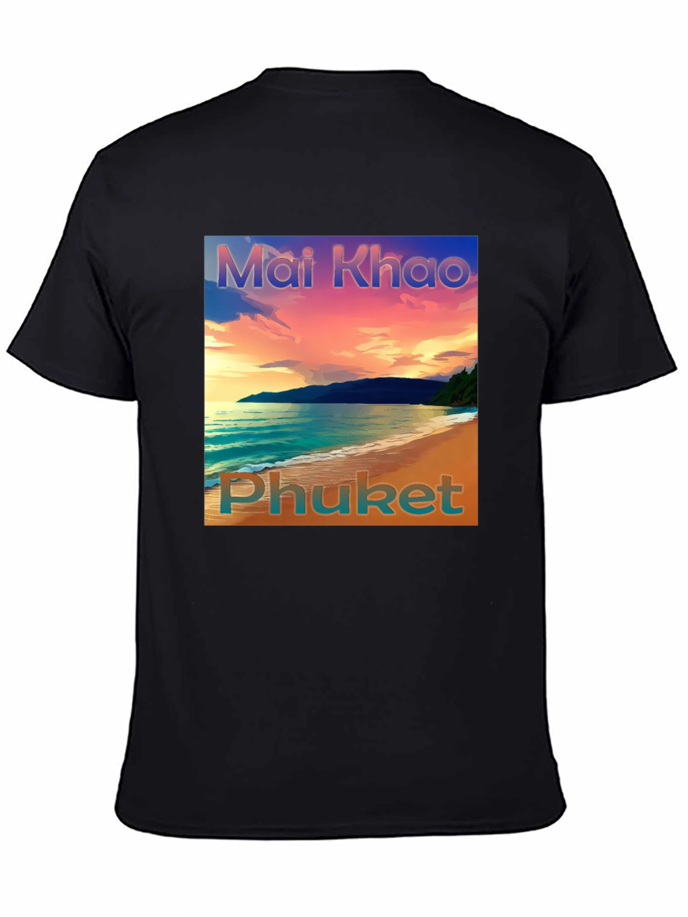 Mai Khao Phuket Sunset Graphic Tee