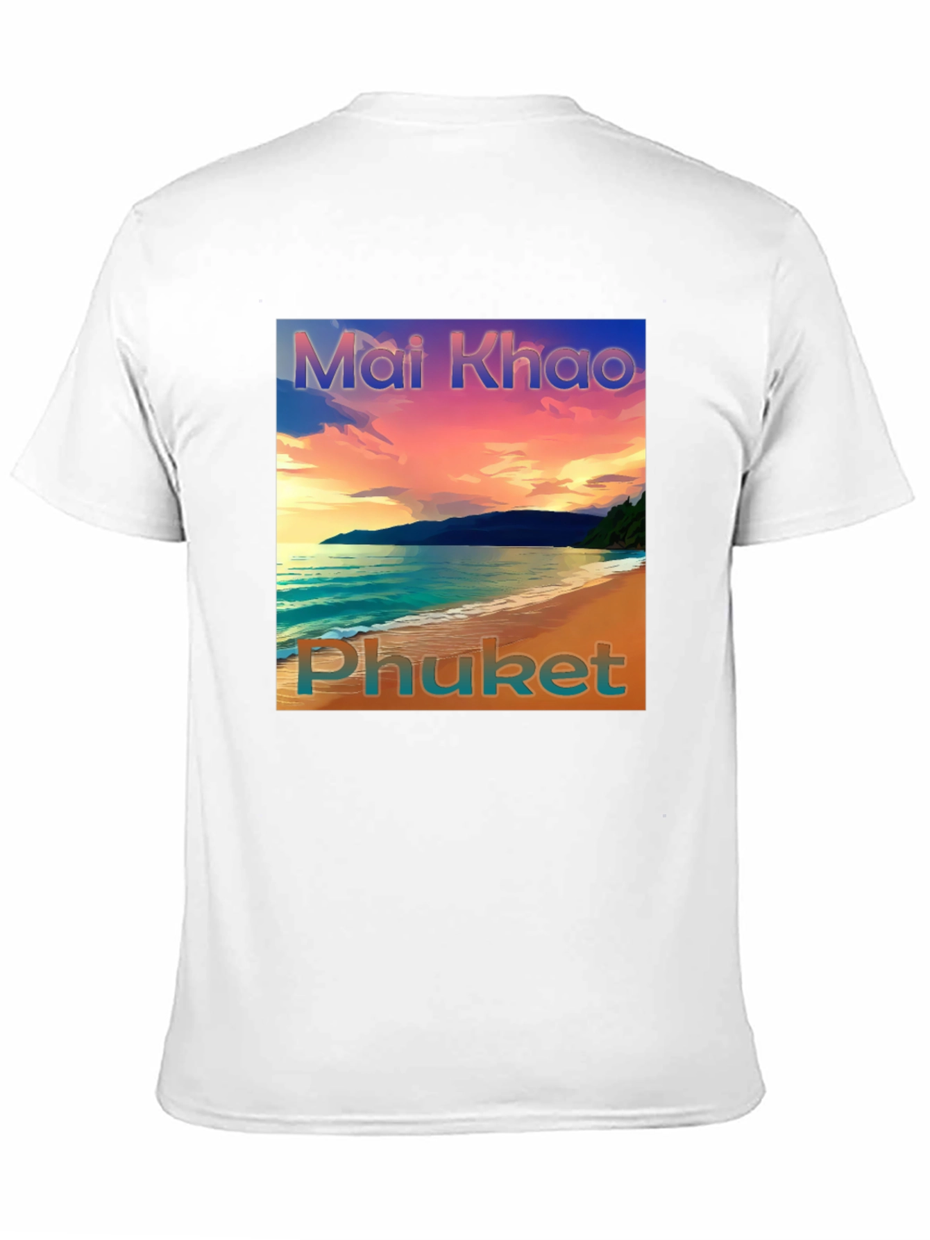 Mai Khao Phuket Sunset Graphic Tee